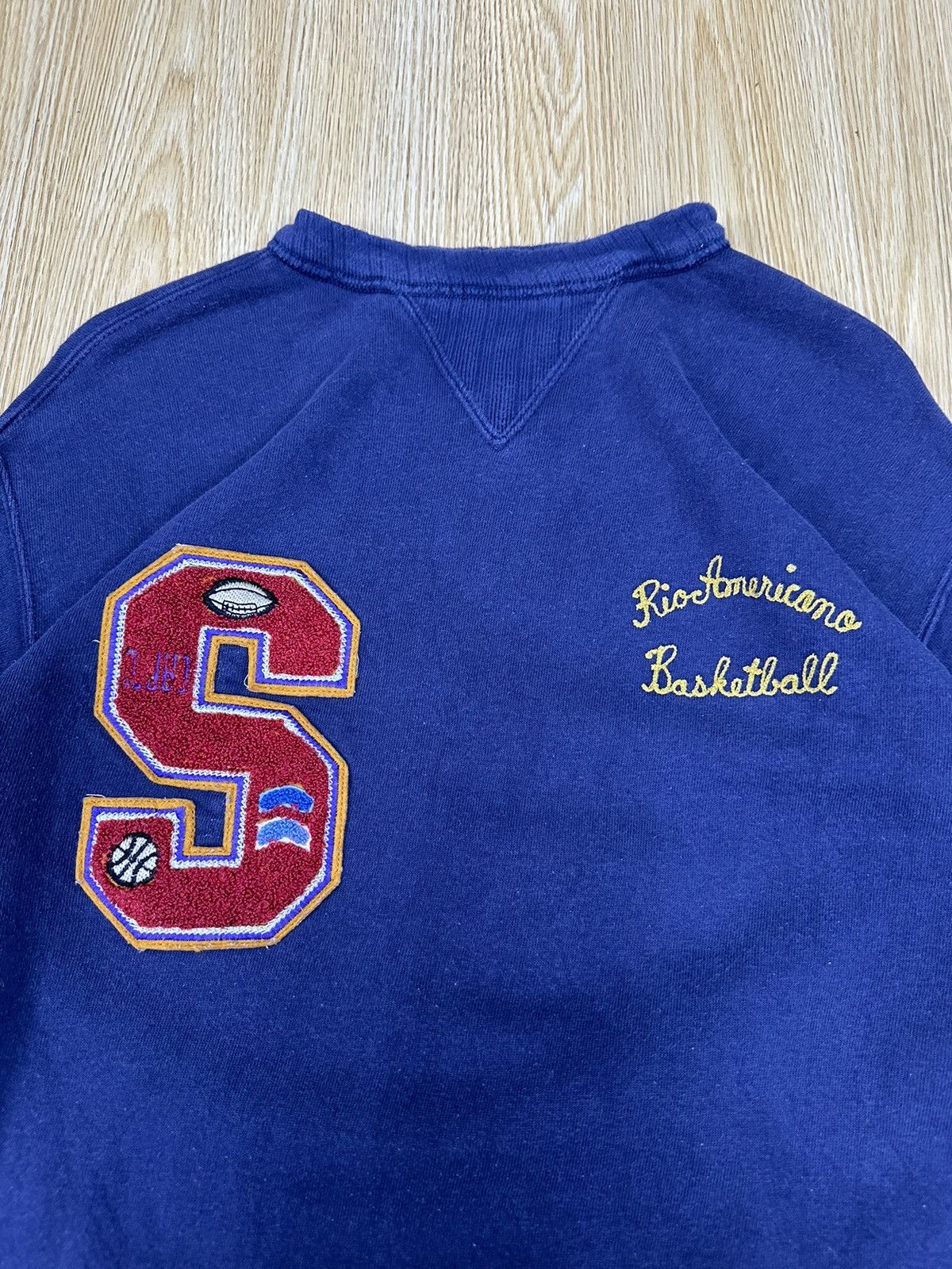 Warehouse Warehouse Sports Equipment Basketball Crewneck Z235 Size US M / EU 48-50 / 2 - 3 Thumbnail