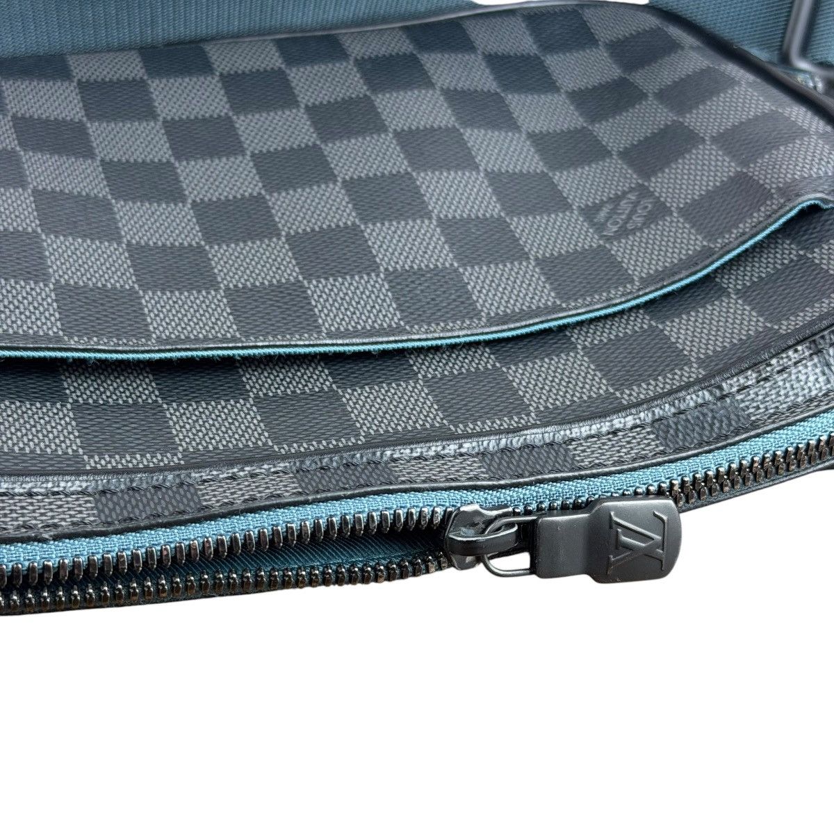 Louis Vuitton Louis Vuitton Damier Graphite Alpha Messenger Bag N40188 Size ONE SIZE - 9 Thumbnail
