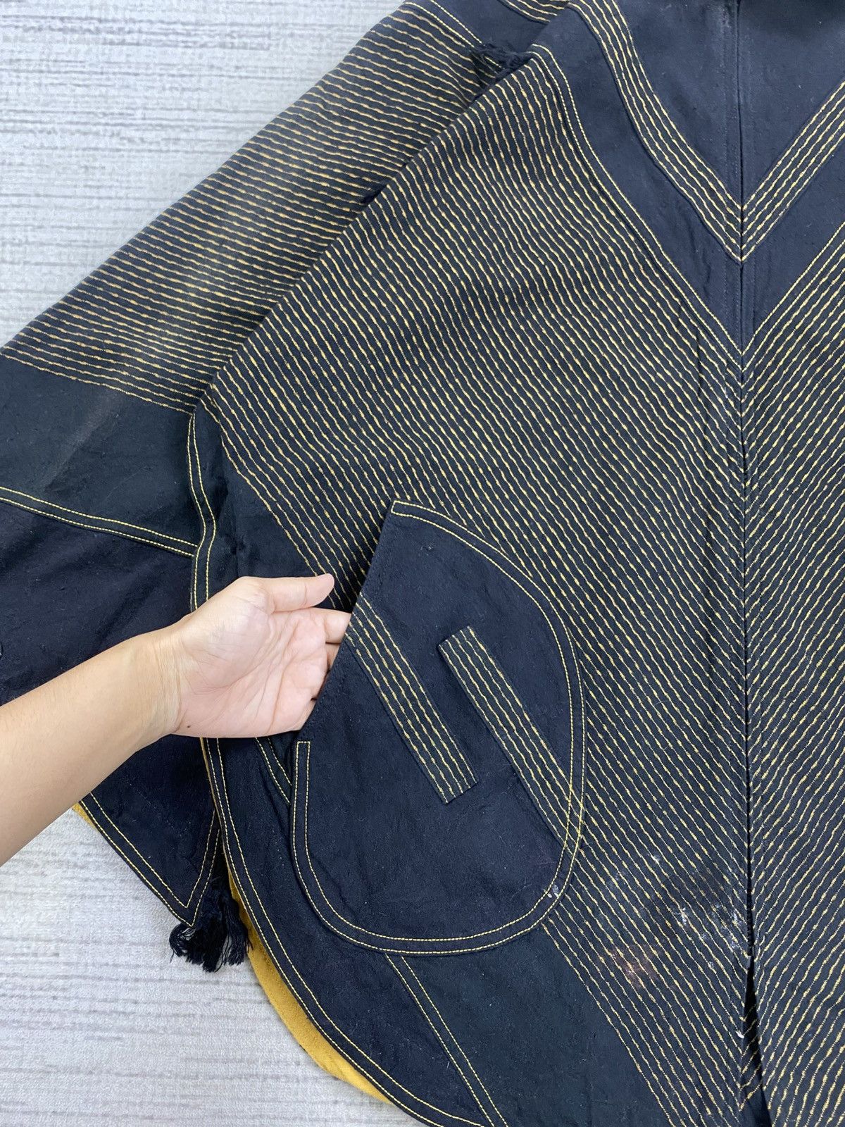 Issey Miyake Rare Vintage Nishoudo Issey Miyake Style Batwing Jacket Size US XL / EU 56 / 4 - 8 Thumbnail