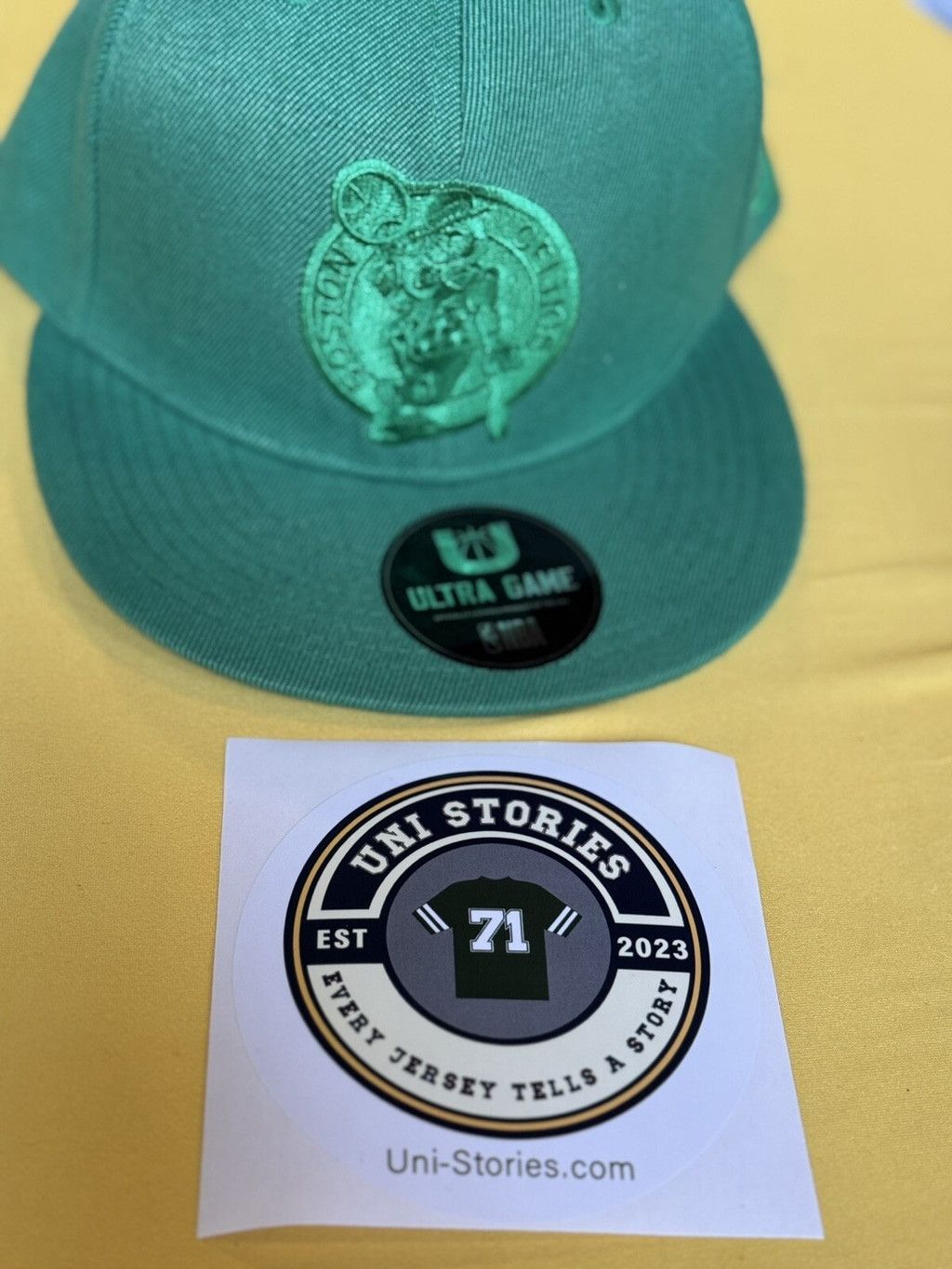 The Unbranded Brand Boston Celtics Ultra Game Snapback hat Green NEW WITH TAGS Size ONE SIZE - 1 Thumbnail