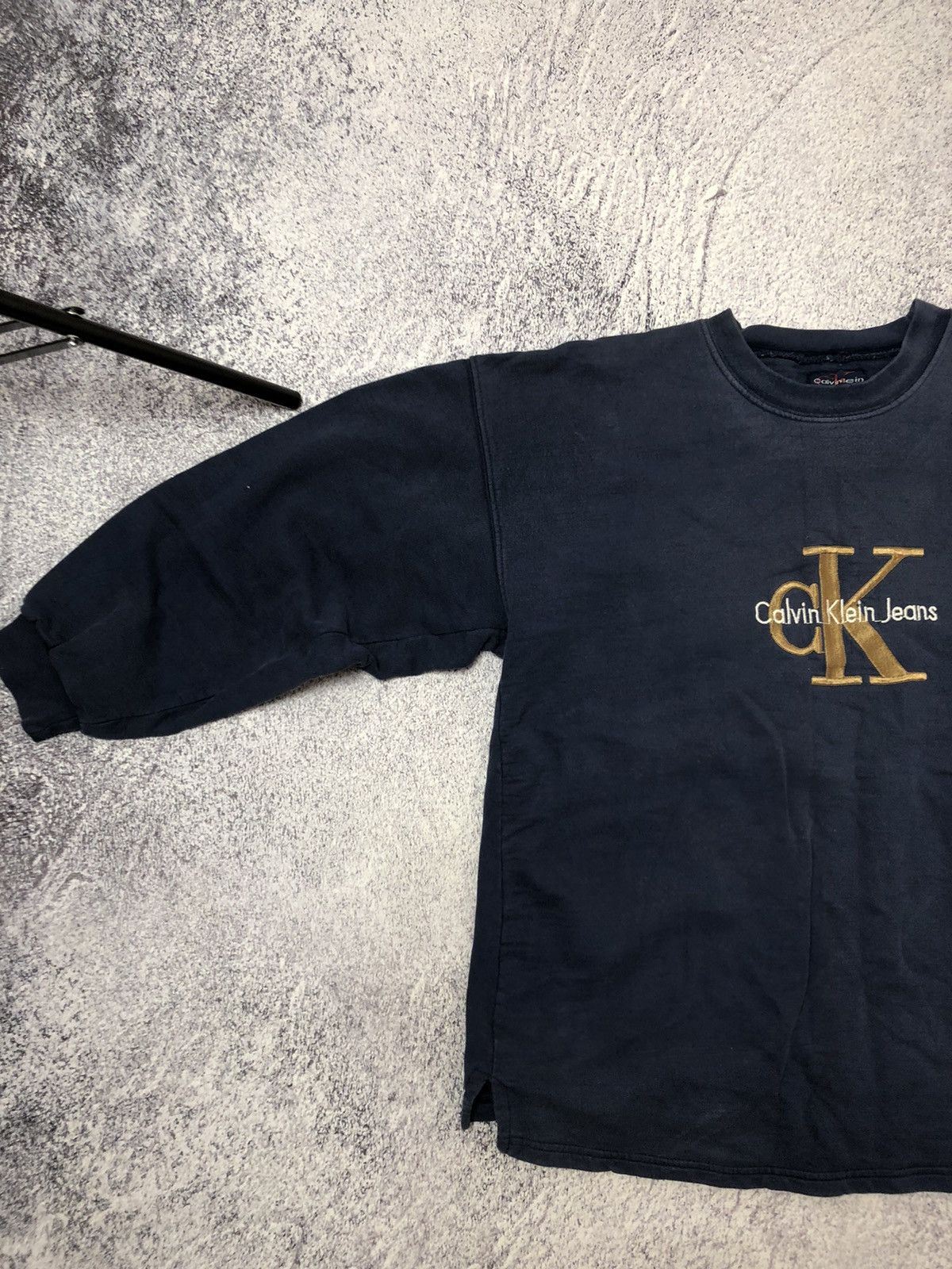 Calvin Klein Vintage men’s sweater Calvin Klaire size xxl big logo casual Size US XXL / EU 58 / 5 - 2 Thumbnail