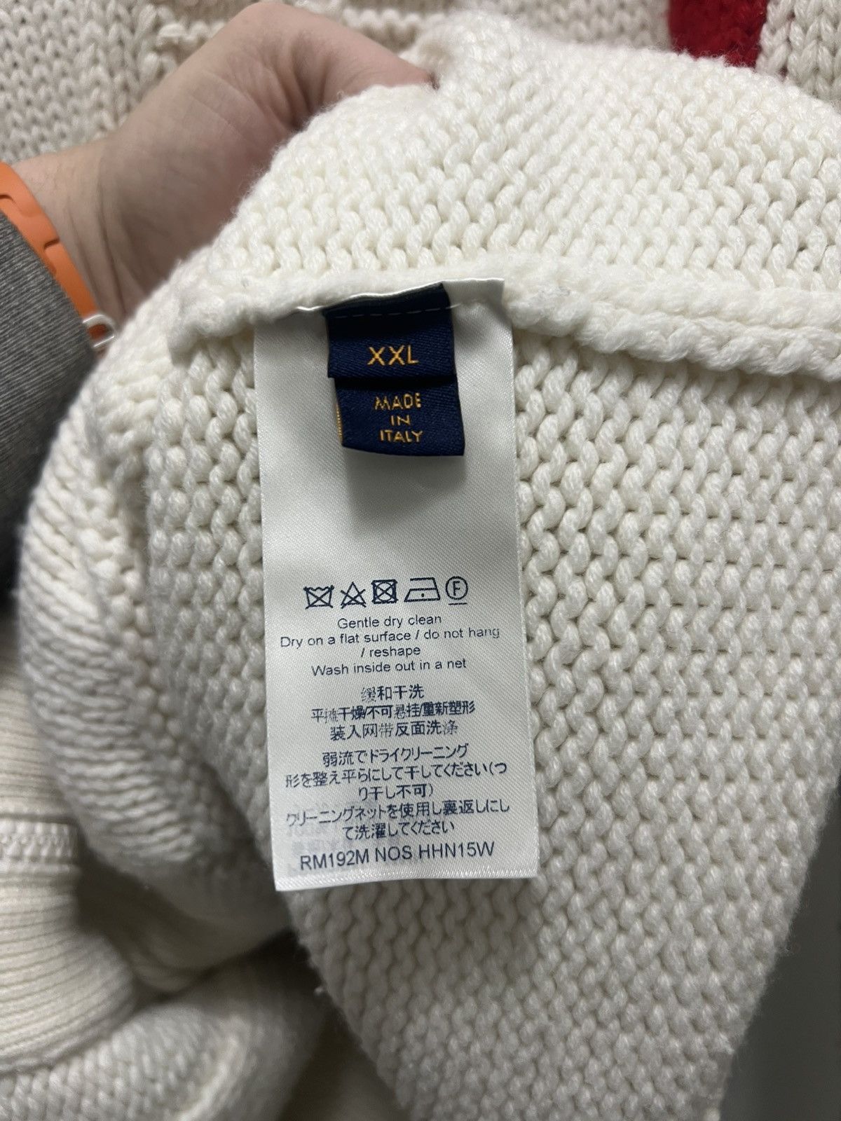 Louis Vuitton × Pharrell × Virgil Abloh Louis Vuitton Baseball Cardigan by Virgil Abloh Size US XXL / EU 58 / 5 - 8 Thumbnail