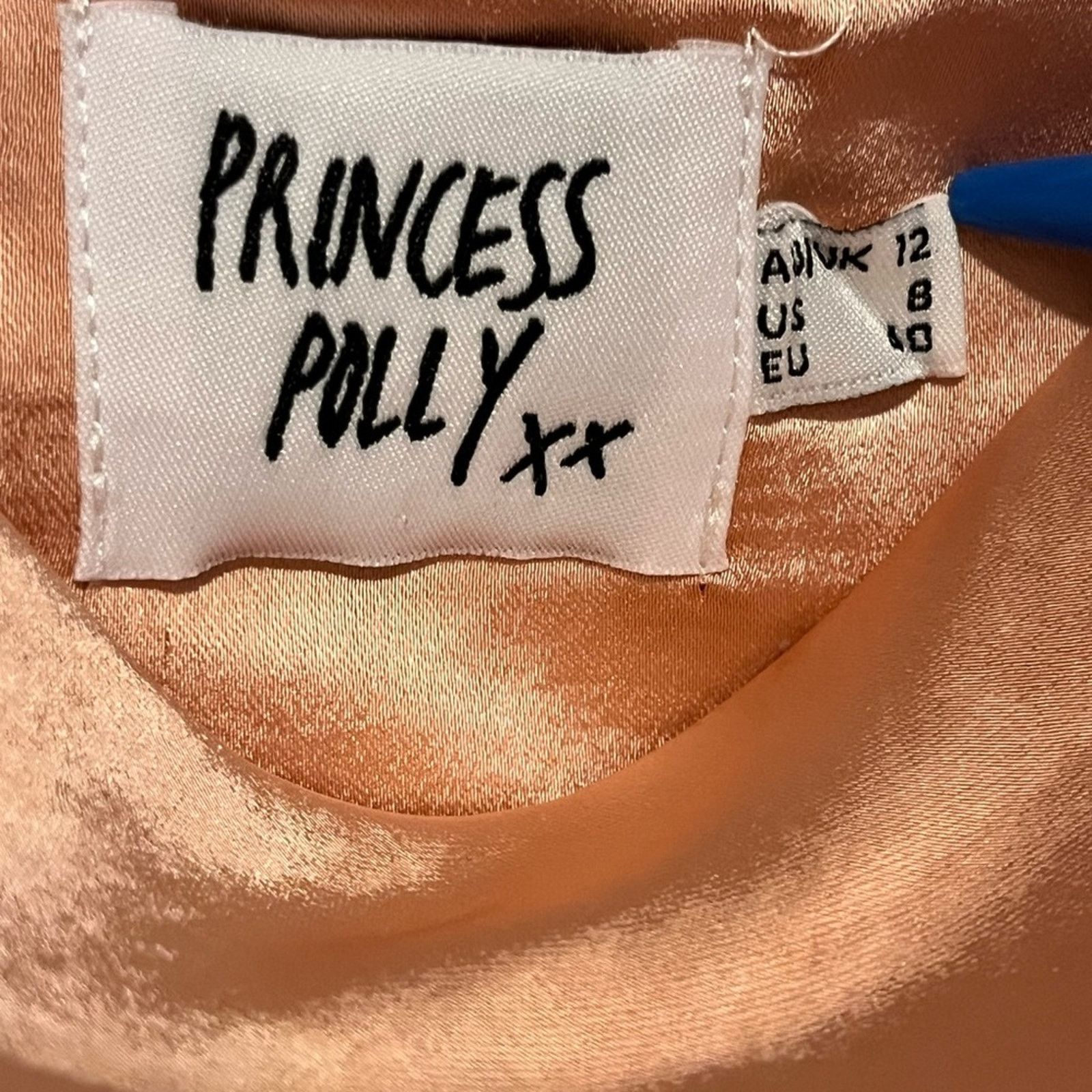 PRINCESS POLLY Princess Polly Fiery Feelings Chemise Slip Mini Dress Sz 8 Size M / US 6-8 / IT 42-44 - 5 Thumbnail