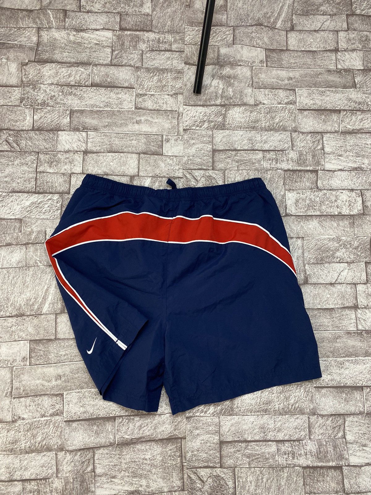 Nike × Vintage Nike Hype Nylon Vintage Shorts by Y2k Travis Scott style Xl Size US 34 / EU 50 - 8 Thumbnail