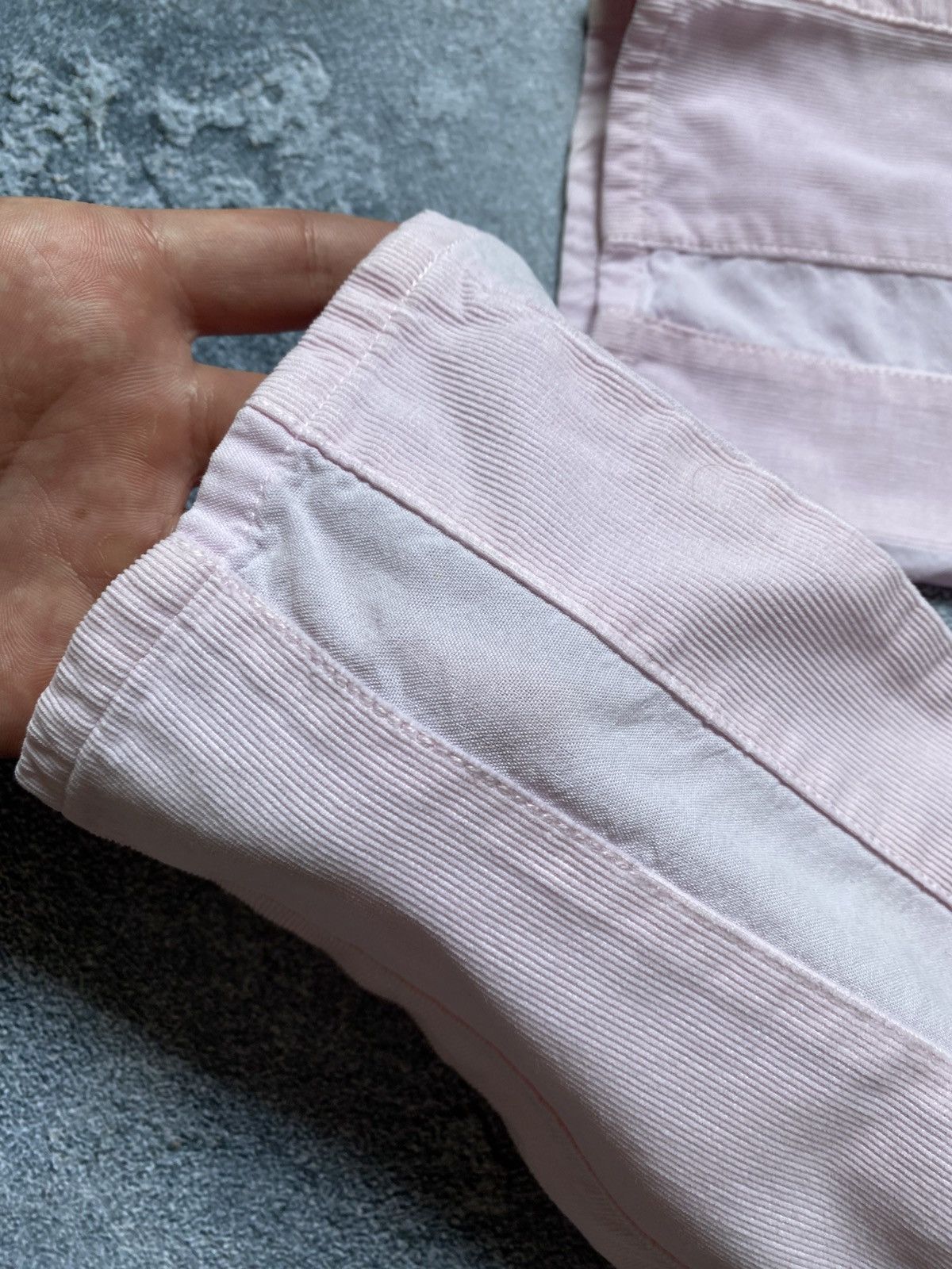 Balenciaga × Designer Balenciaga Le Dix Spring 2002 Tan Slim Cargo Pants Size 26" / US 2 / IT 38 - 12 Thumbnail