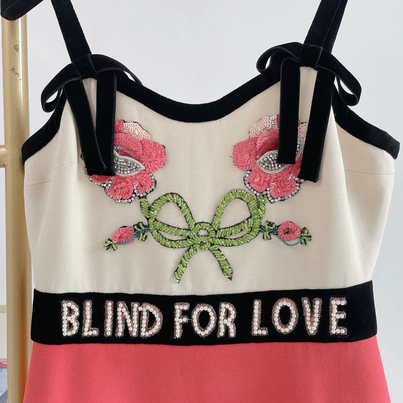 Gucci BEADED SUSPENSER DRESS 2504-Nextarrow