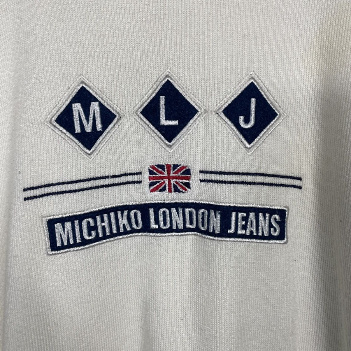 Michiko Koshino London Michiko London Jeans Big Logo Sweatshirt Size US M / EU 48-50 / 2 - 10 Thumbnail