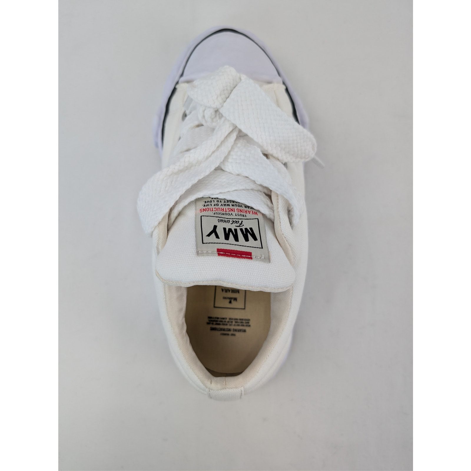 Maison MIHARA YASUHIRO o1rshd1 Peterson 23 Original Sole Sneakers in White 45 Size US 12 / EU 45 - 17 Thumbnail