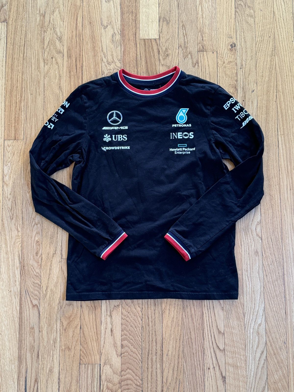 2021 Mercedes AMG Petronas F1 long sleeve t-shirt