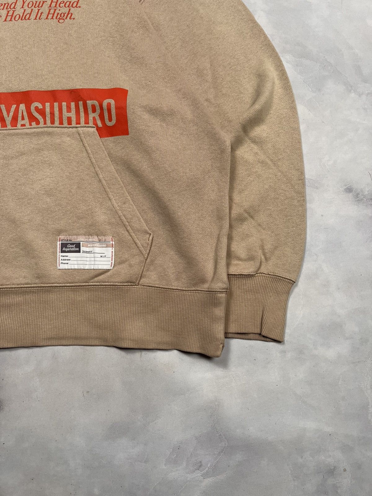 Maison MIHARA YASUHIRO Good Inspiration Mihara Yasuhiro x GU Hoodie Size US L / EU 52-54 / 3 - 4 Thumbnail