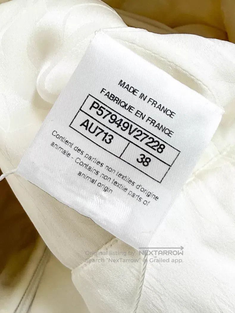 Chanel Chanel 18C Greek show white embroidered glazed gem waist s Size XS / US 0-2 / IT 36-38 - 6 Thumbnail