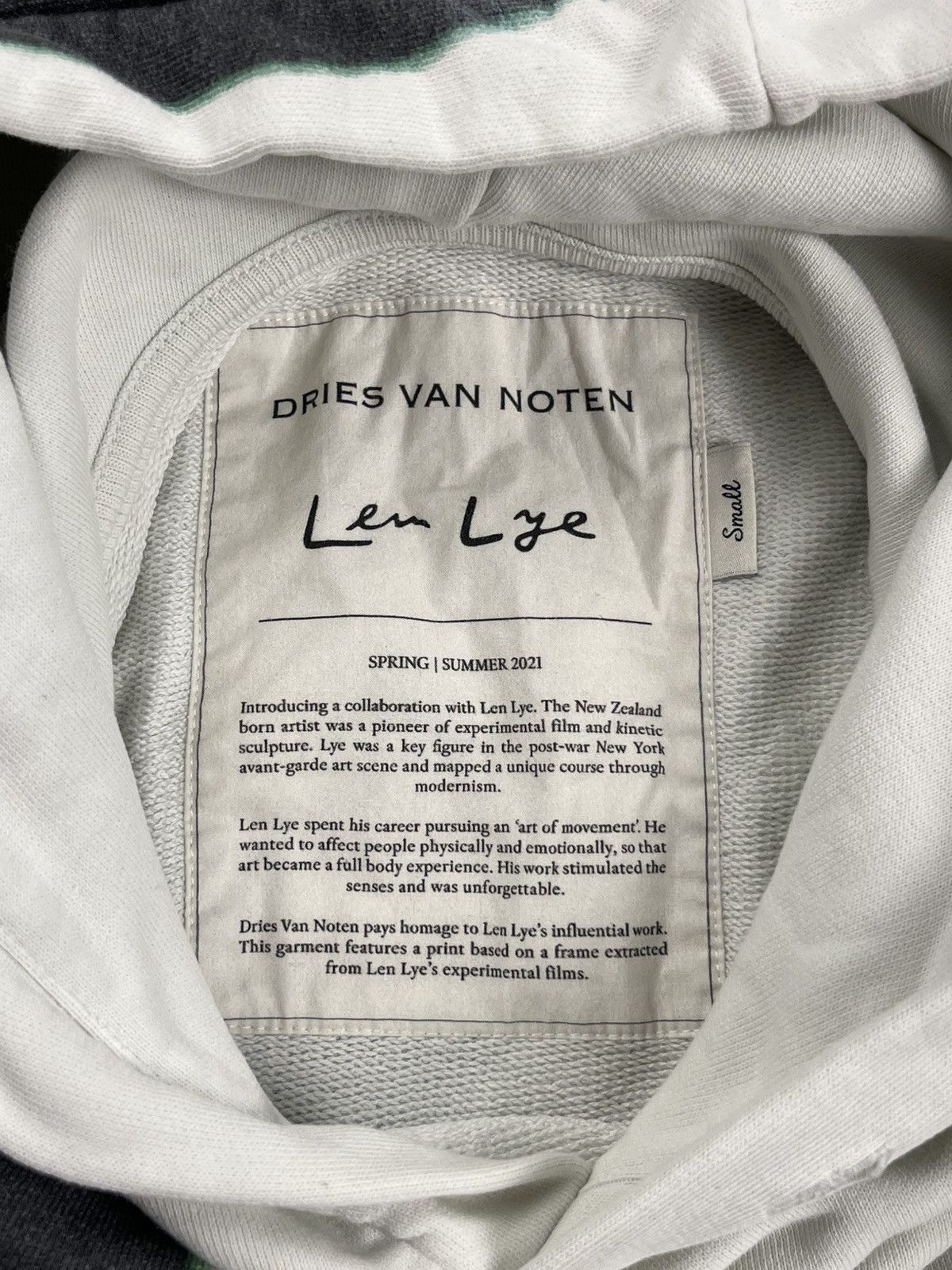 Dries Van Noten SS21 Dries Van Noten x Len Lye Long Dress Oversized Hoodie Size S / US 4 / IT 40 - 4 Thumbnail