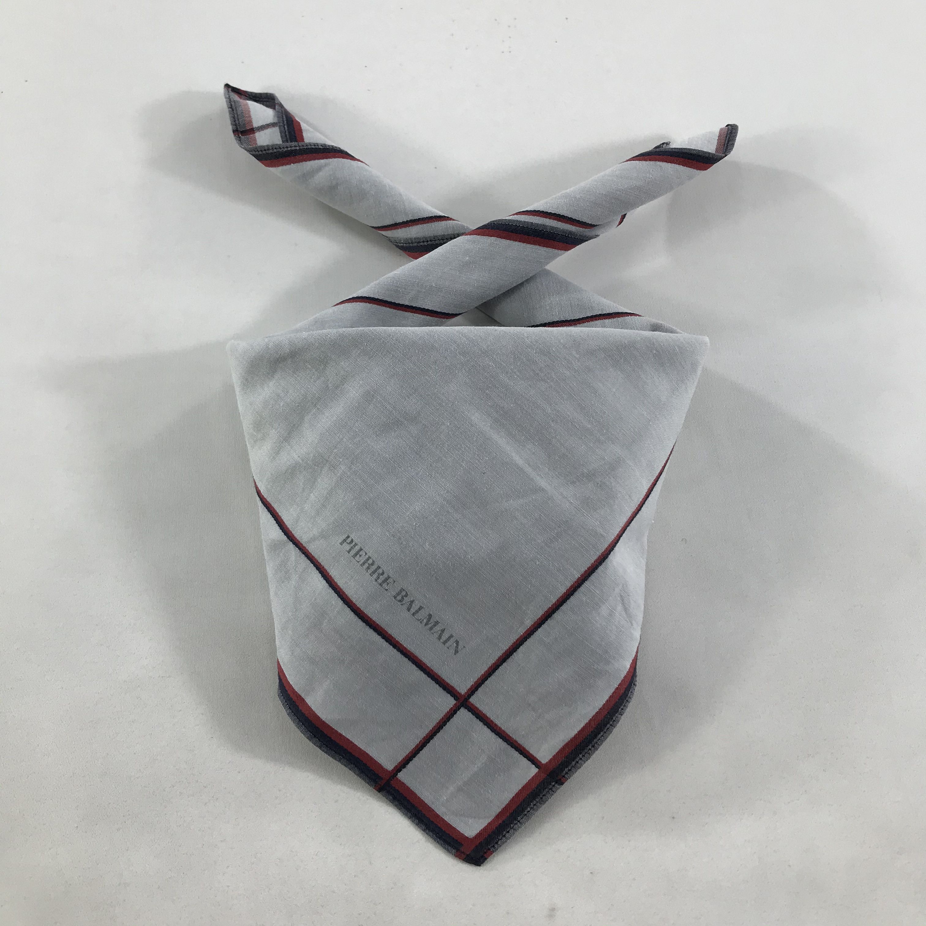 Pierre Balmain × Vintage Pierre Balmain Bandana / Handkerchief / Neckerchief - S1687 Size ONE SIZE - 3 Thumbnail