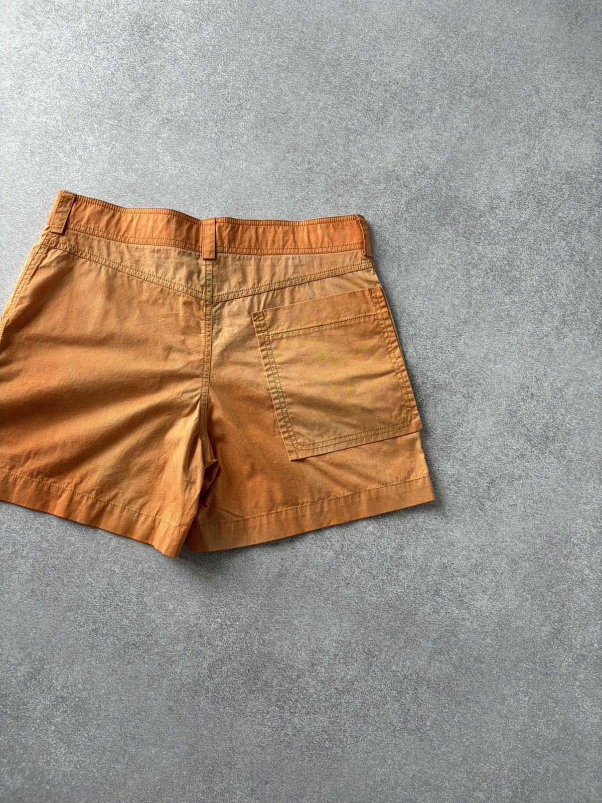 Jacquemus Jacquemus Le Coup De Soleil Orange Pattern Cotton Shorts Size US 32 / EU 48 - 9 Thumbnail