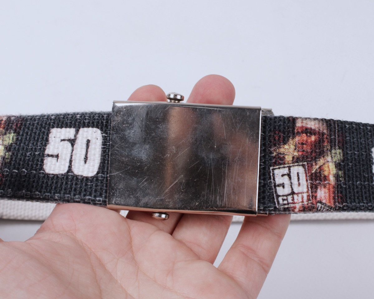 50 Cent × Vintage Vintage 50 CENT Rapper Printed Belt G-UNIT Size ONE SIZE - 7 Thumbnail