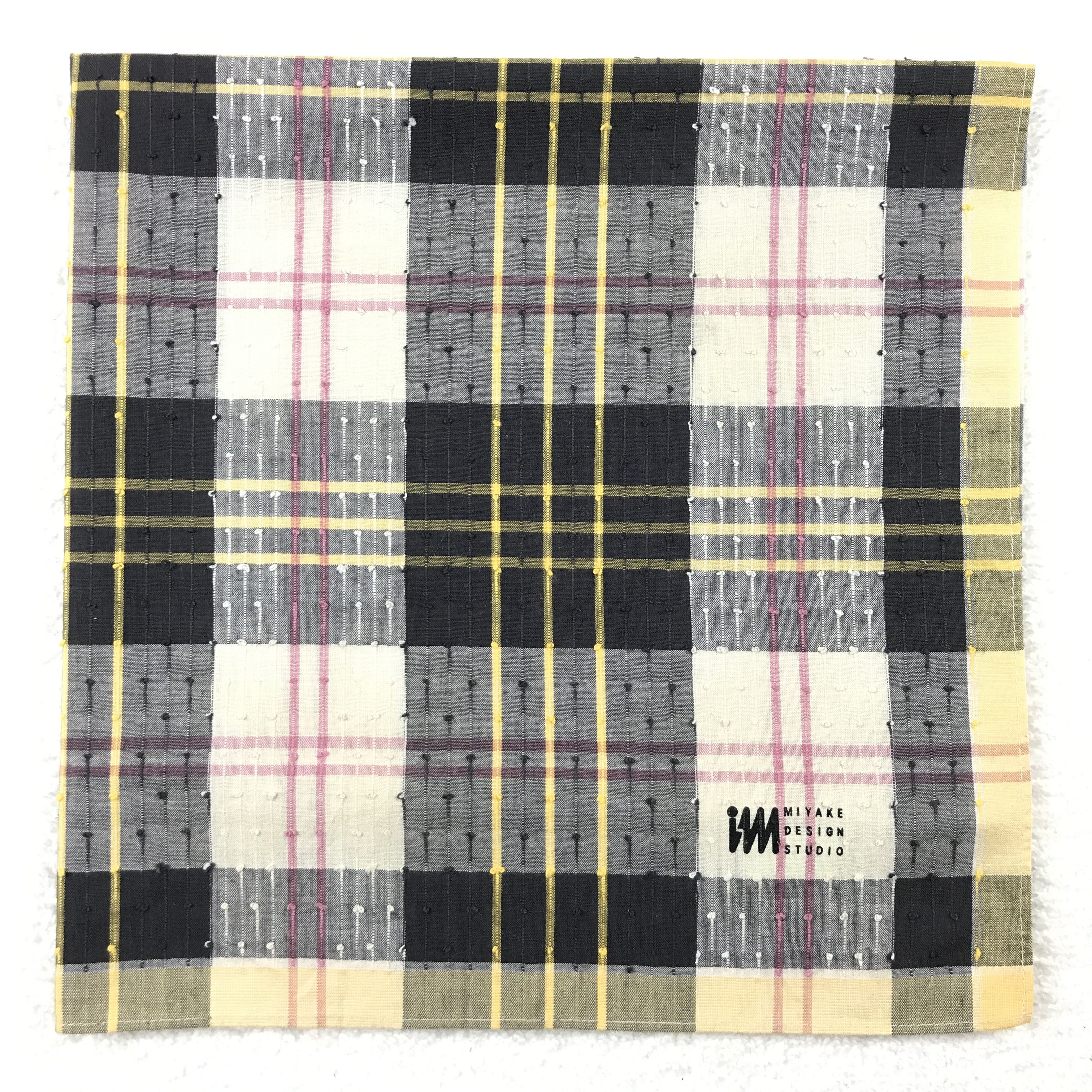 Issey Miyake × Japanese Brand × Vintage Issey Miyaki Embroidery Bandana Neckerchief Handkerchief Size ONE SIZE - 2 Thumbnail
