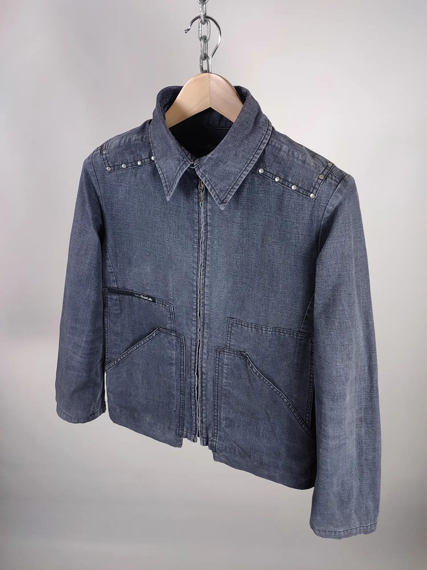 Diesel Vintage Diesel Multi Pocket Denim Jacket Size US S / EU 44-46 / 1 - 1 Thumbnail