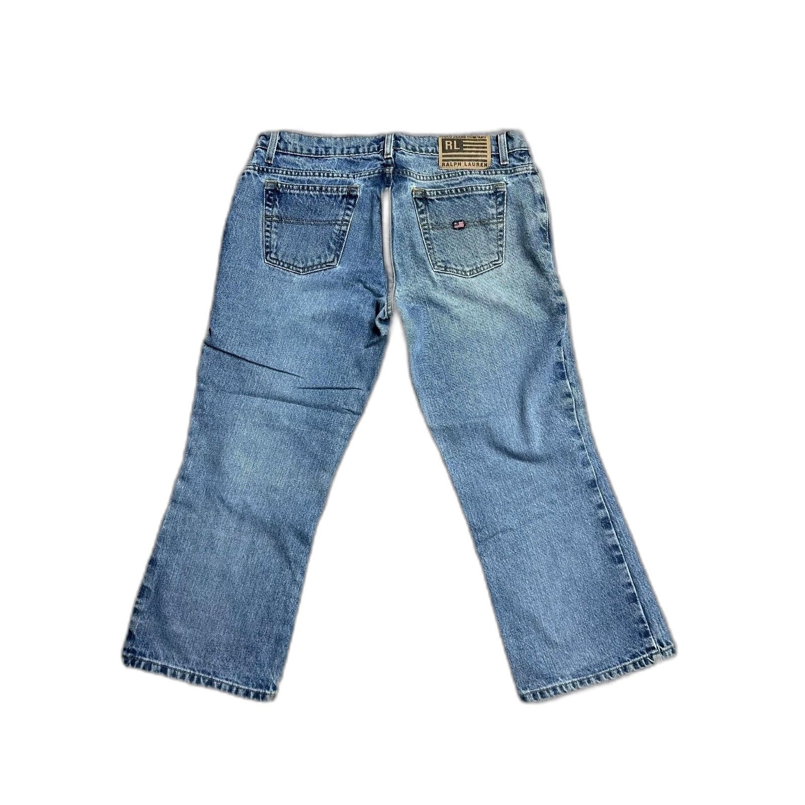 Lauren Ralph Lauren Ralph Lauren Denim Hipster Capri Pants 13/14 Size US 26 / EU 42 - 6 Thumbnail