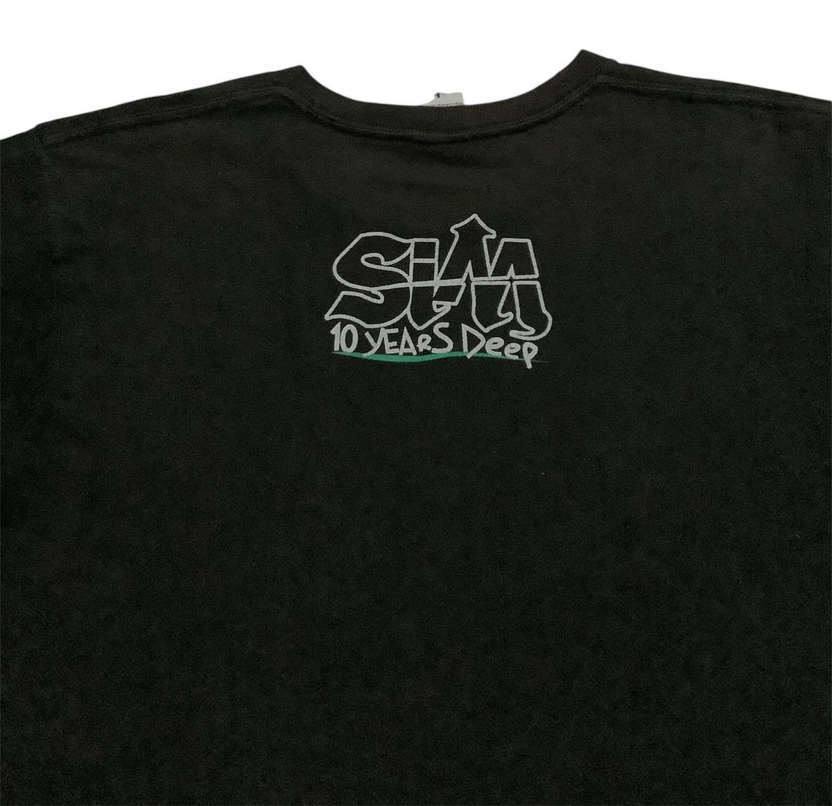 Band Tees × Designer SiM JAPAN REGGAE PUNK BAND 10 YEARS DEEP TOUR TEE Size US M / EU 48-50 / 2 - 4 Thumbnail