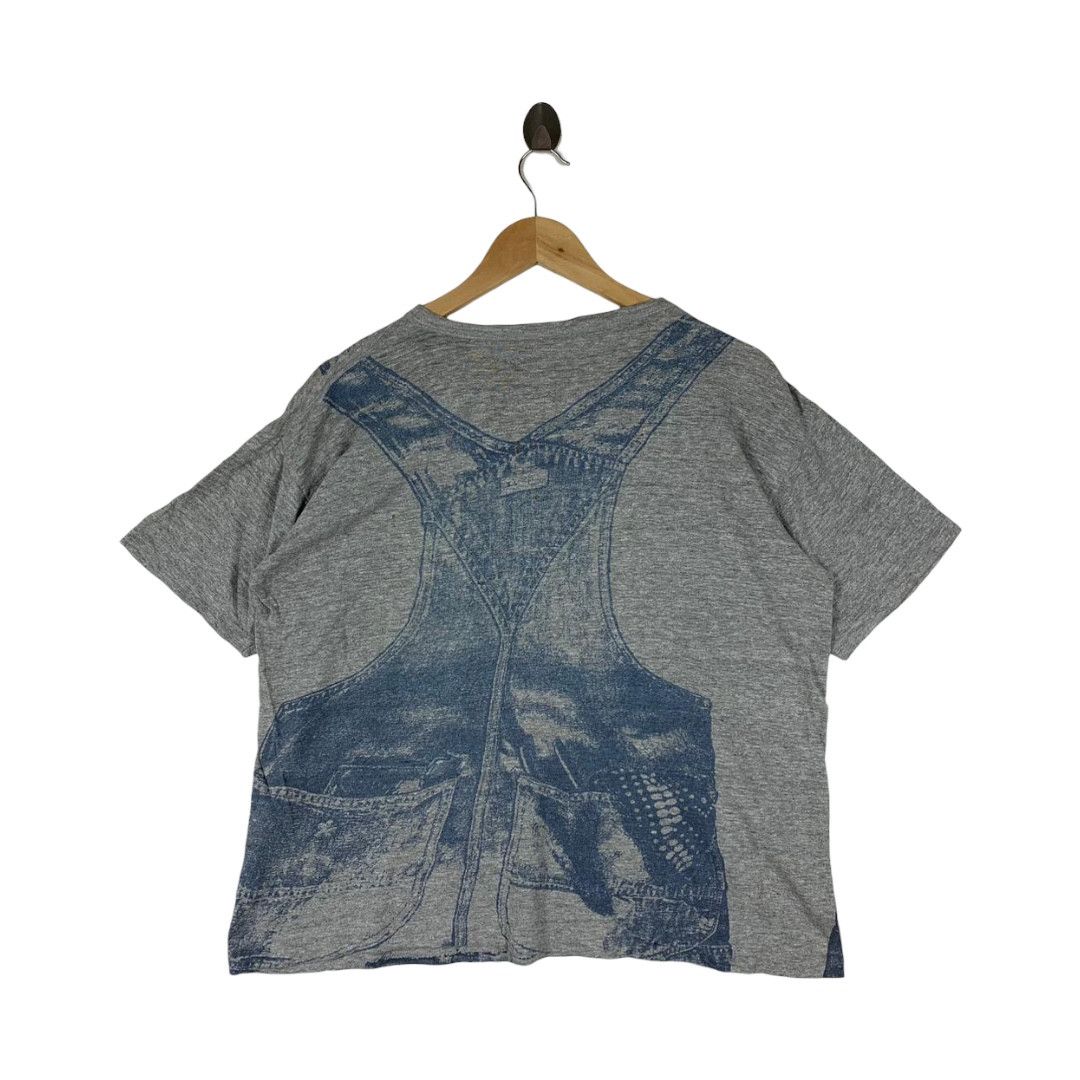 Champion Vintage 80s Champion 88/12 Overalls Graphic Tee Size US L / EU 52-54 / 3 - 4 Thumbnail