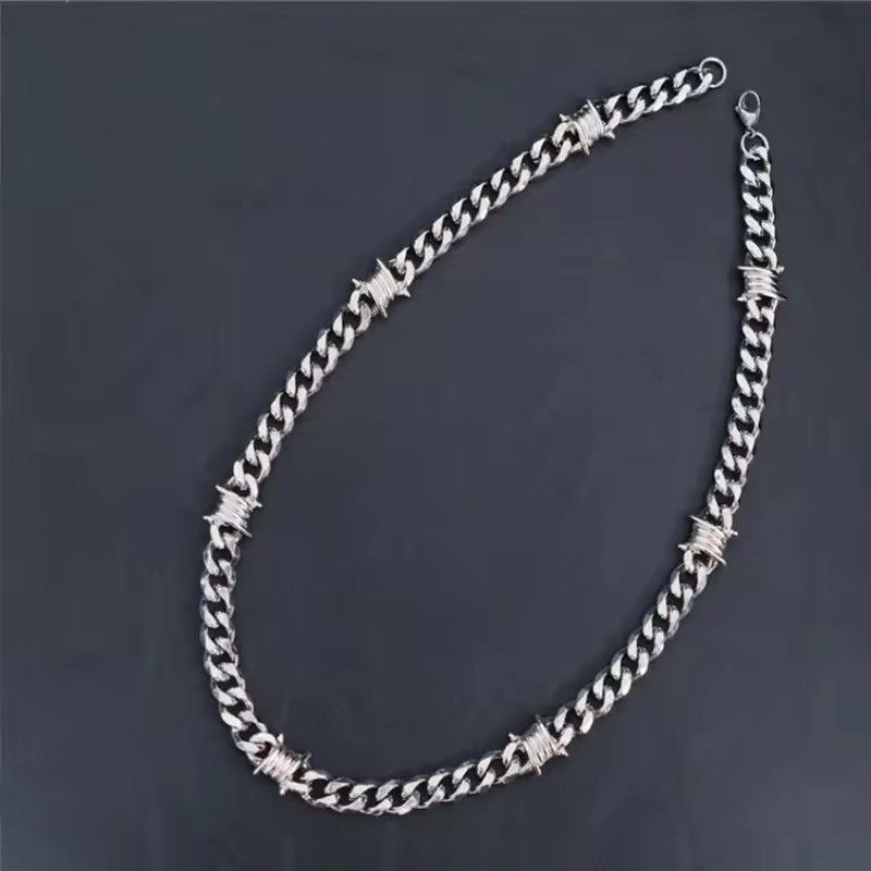 Jewelry 60 cm Torn Chain Necklace Size ONE SIZE - 2 Thumbnail