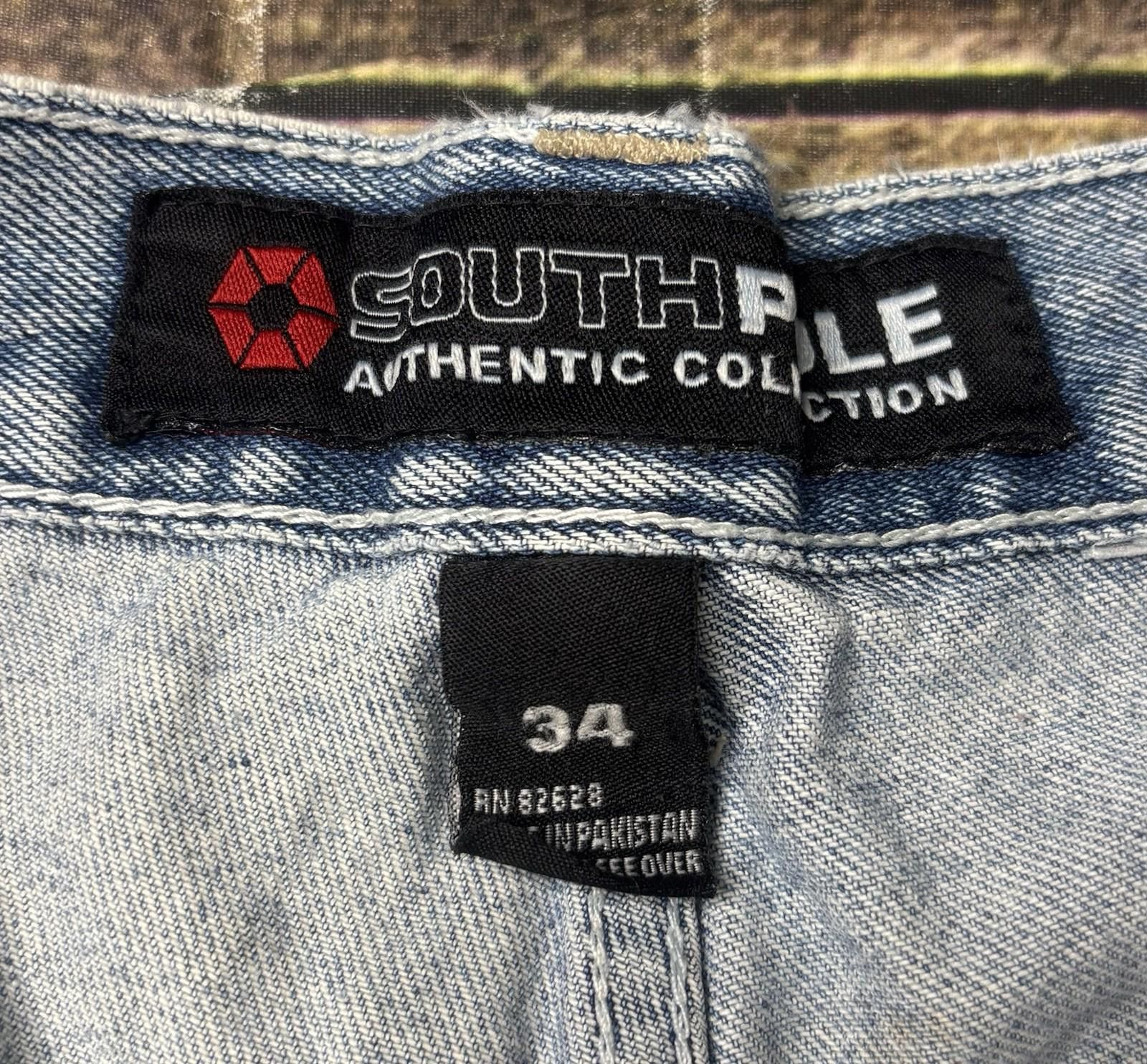 Southpole VTG Southpole Jeans Shorts Men's 34 Denim Baggy Cotton 90s Size US 34 / EU 50 - 2 Thumbnail