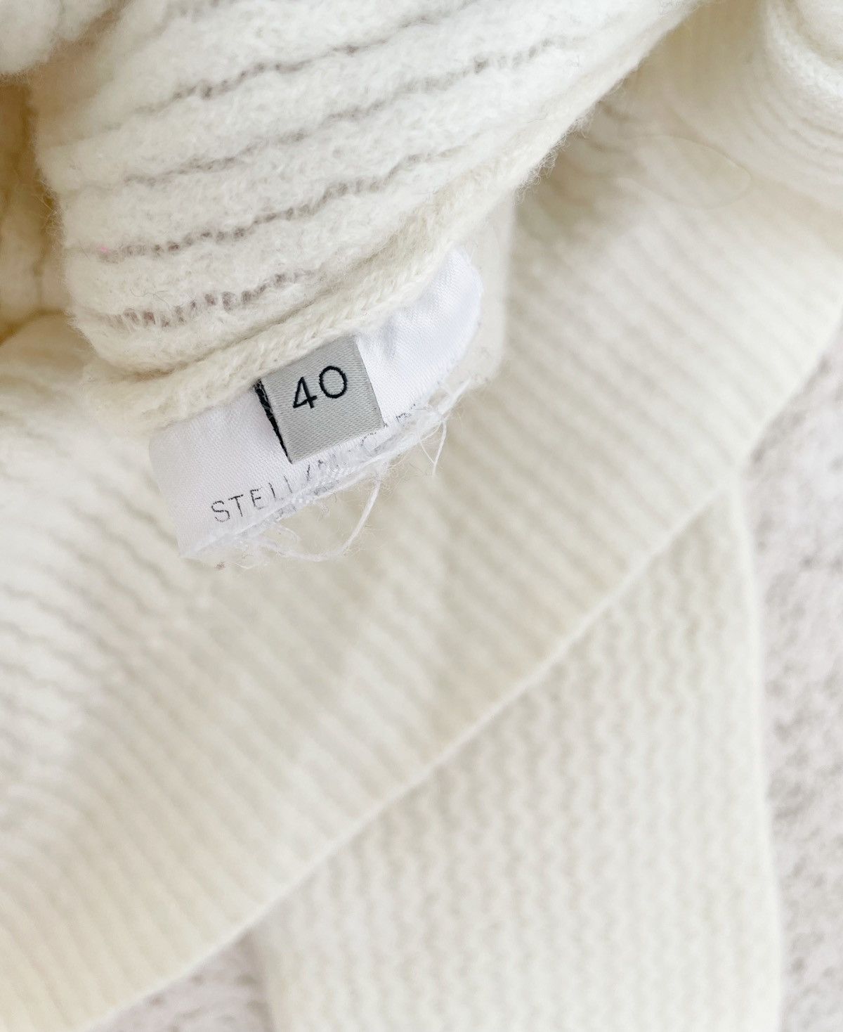 Stella McCartney Stella McCartney Women White Sweater Made In Italy Size 40/L Size L / US 10 / IT 46 - 8 Thumbnail