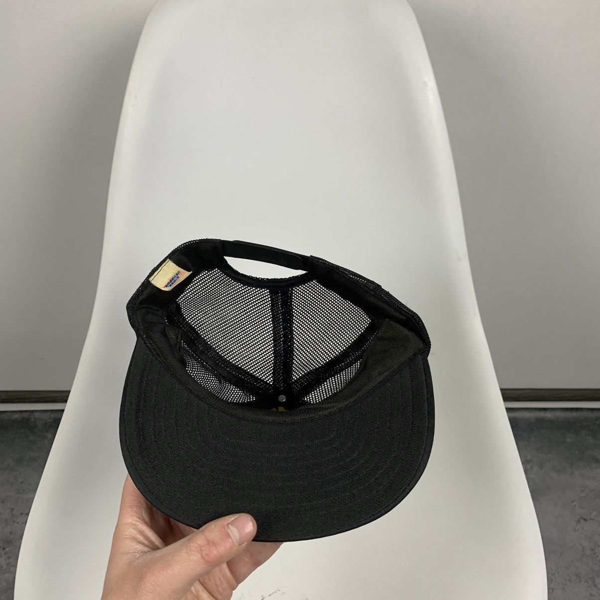Other Vintage F-15 Eagle 1988 Trucker Hat Cap Black One Size Men’s Size ONE SIZE - 8 Thumbnail
