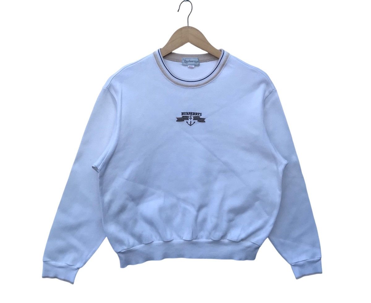 Burberry Vintage 90s Burberry’s Japan Sweatshirt Size US S / EU 44-46 / 1 - 1 Thumbnail