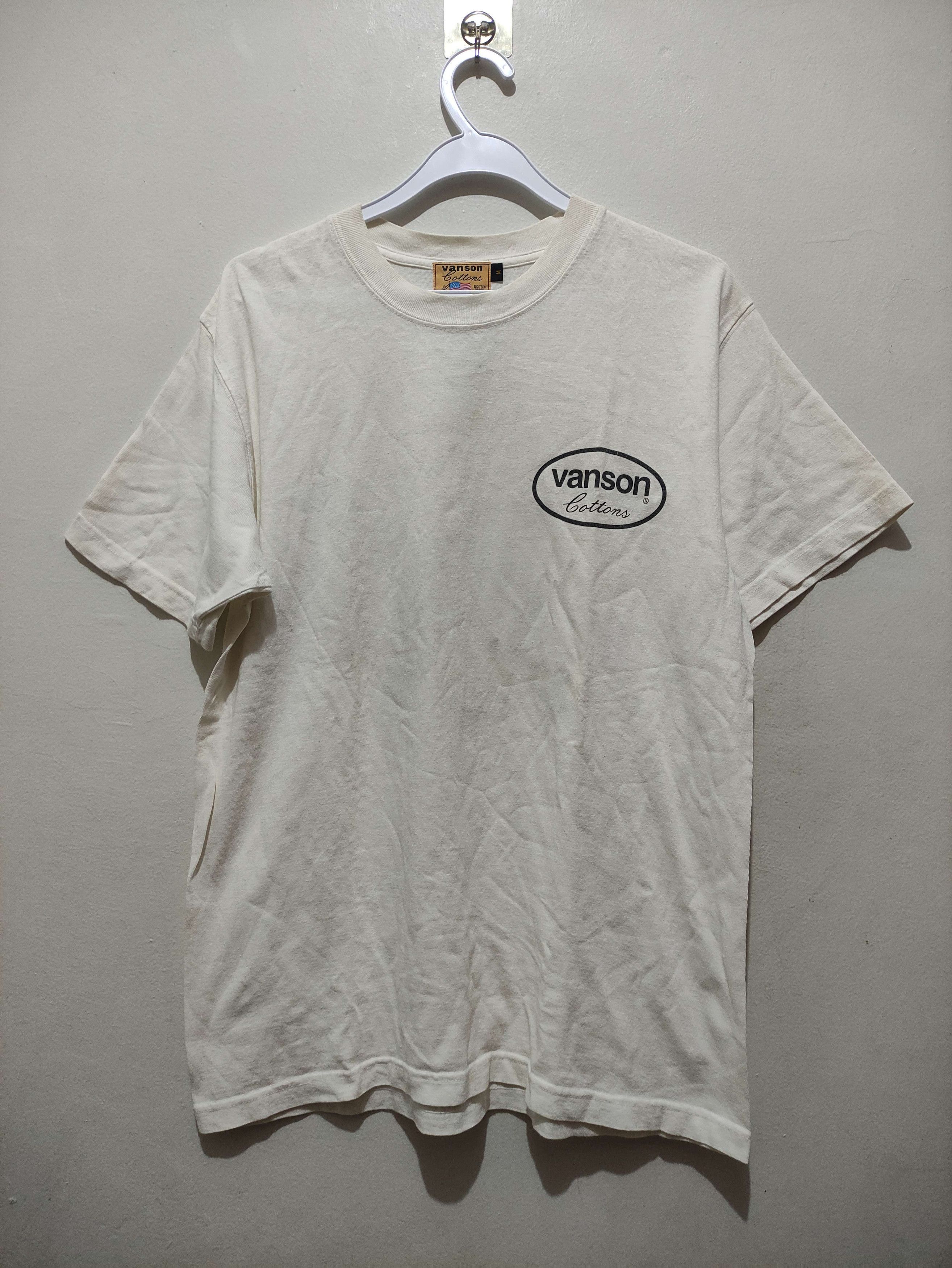 Vanson Leathers Vintage Vanson Leathers T Shirt Size US M / EU 48-50 / 2 - 2 Thumbnail
