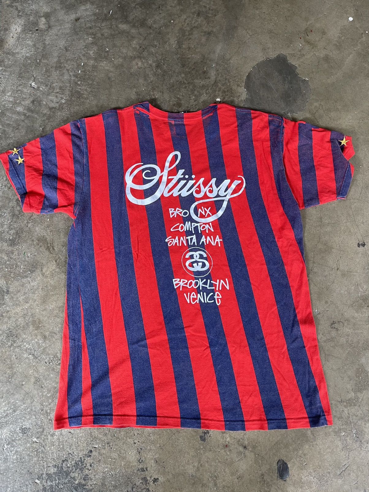 Stussy Stussy 2014 Summer "NTRNTNL" Soccer T Shirt Size US L / EU 52-54 / 3 - 2 Thumbnail