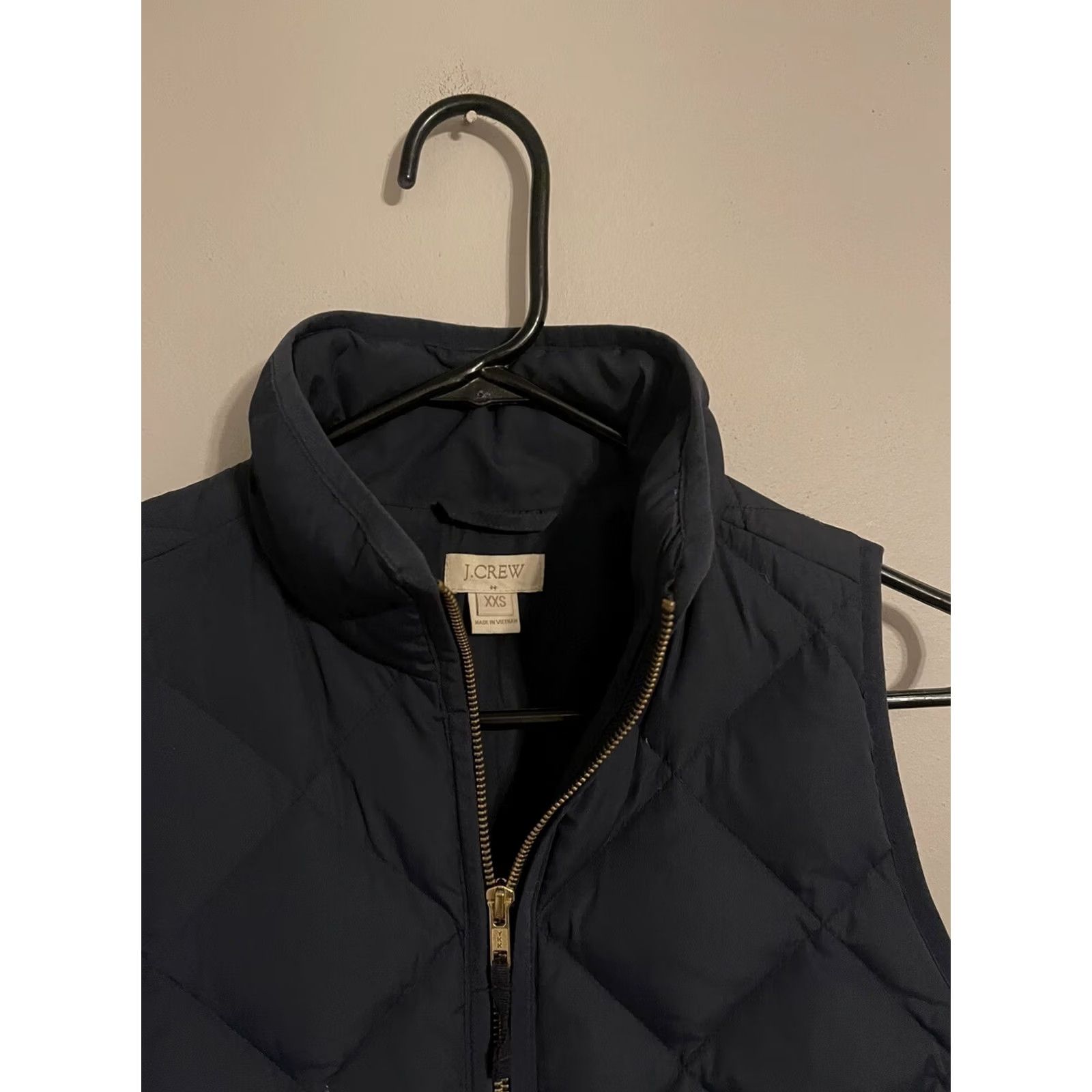 J.Crew J.CREW Puffer Vest Jacket Blue Quilted Down Filled Excursion Women's 2XS XXS Size XXS / US 00 / IT 34 - 2 Thumbnail