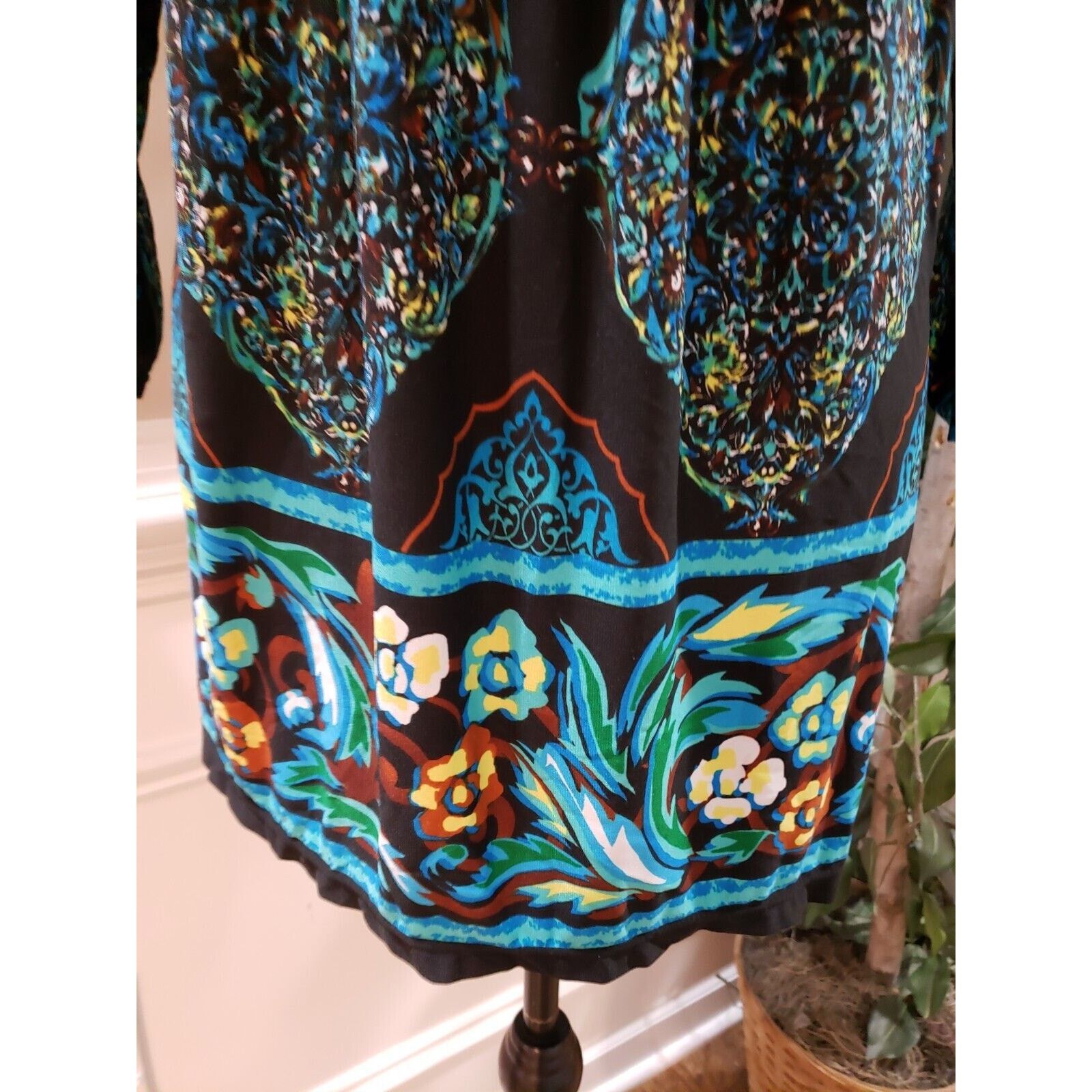 Other Kim Rogers Polyester Round Neck Long Sleeve Top Blouse Large Size L / US 10 / IT 46 - 4 Thumbnail