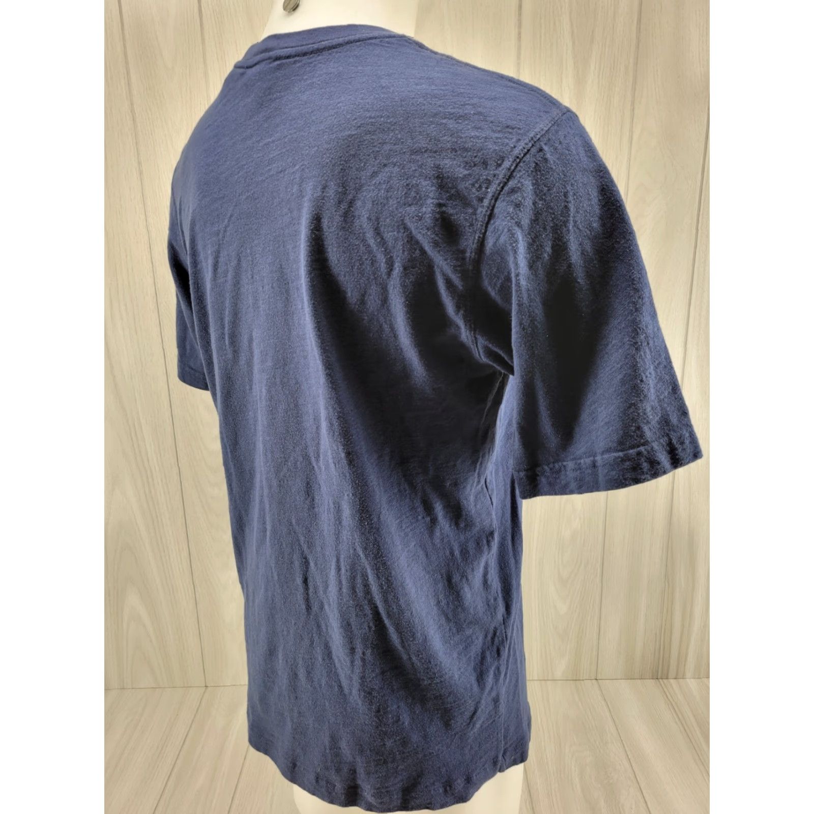 Harley Davidson Harley-Davidson T Shirt Blue Size M Mens Regular Short Sleeve Crew Neck Logo 19" Shoulder 21.5" Armpit to Armpit 11" Arm Length 28" Down Back Size US M / EU 48-50 / 2 - 5 Thumbnail