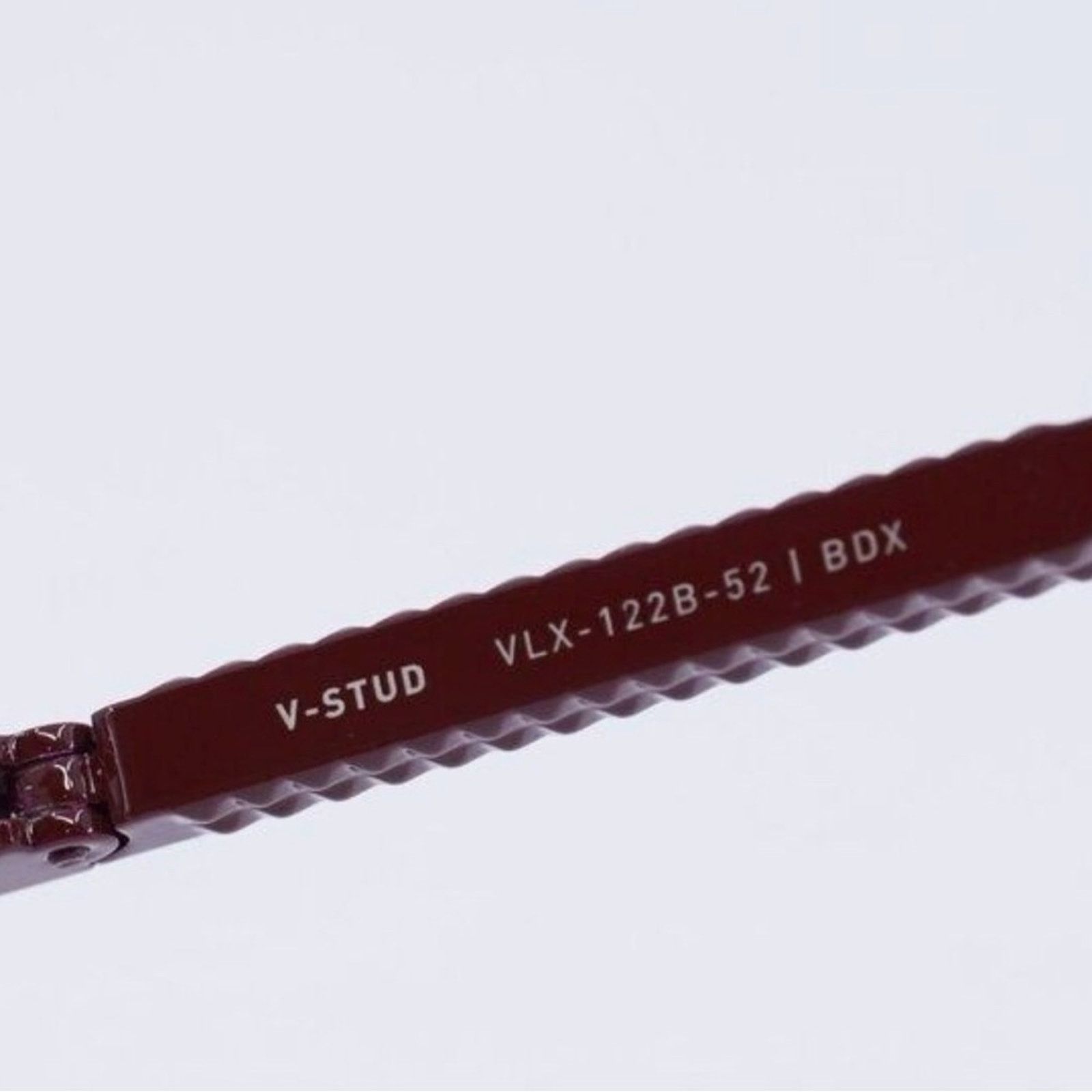 Valentino New! Valentino Bordeaux Glasses, V STUD VLX 122B, Authentic Size ONE SIZE - 8 Thumbnail