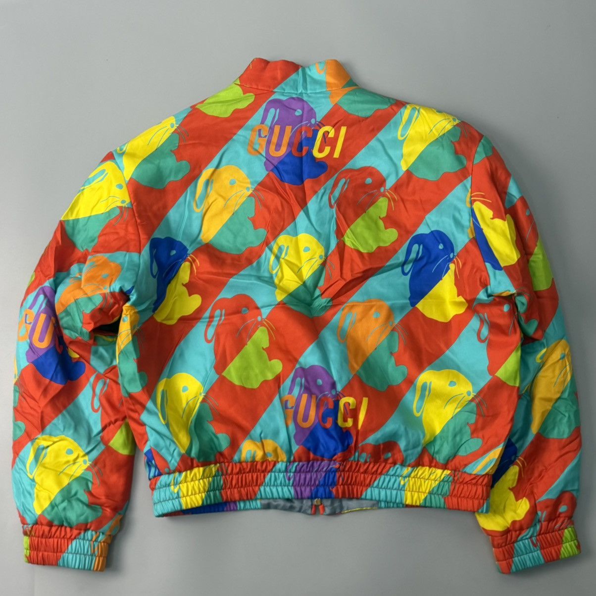 Gucci Gucci Bunny Print Zip Jacket Size US S / EU 44-46 / 1 - 5 Thumbnail