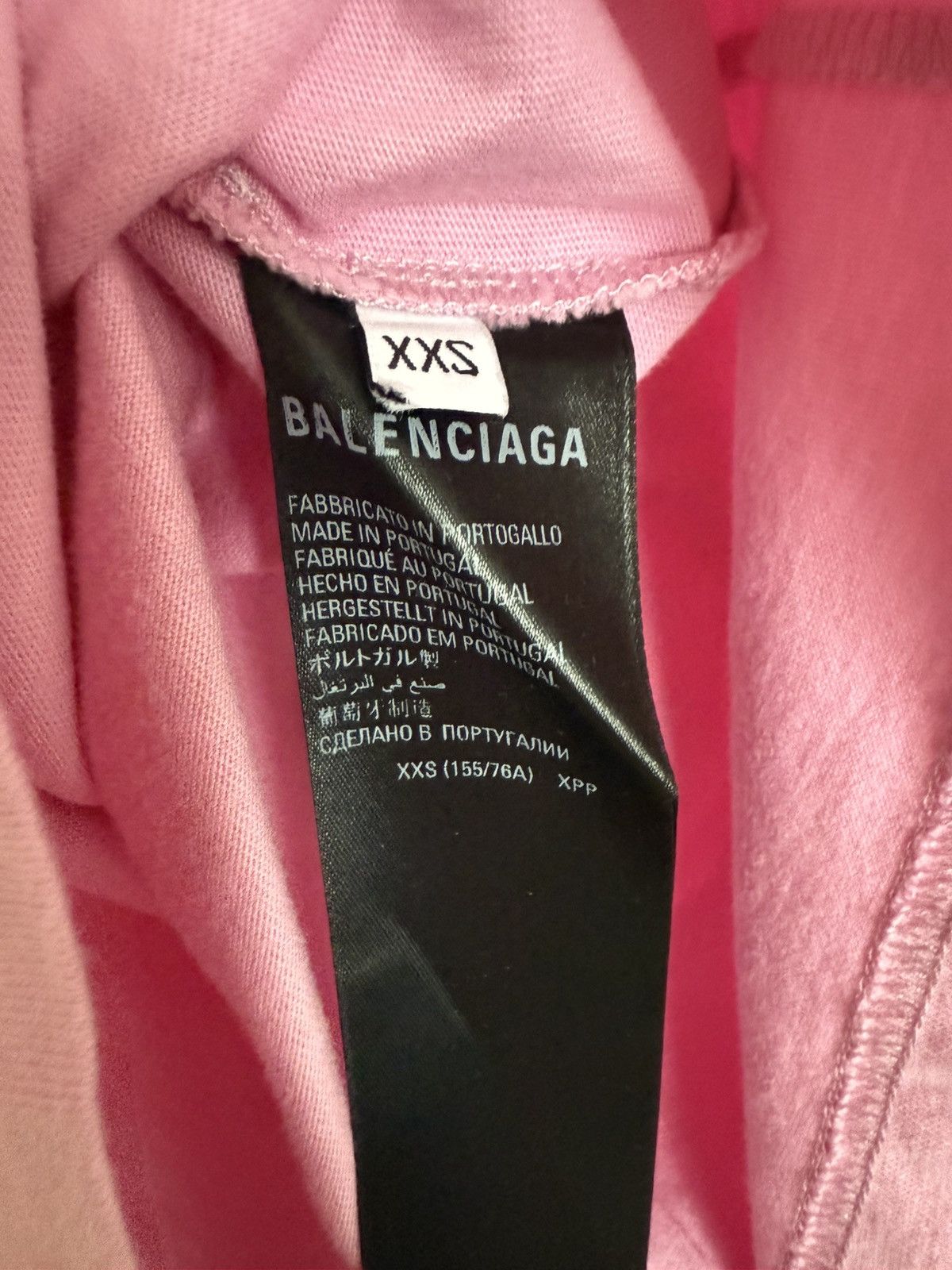 Balenciaga Balenciaga backflip logo t shirt Size US XXS / EU 40 - 6 Thumbnail