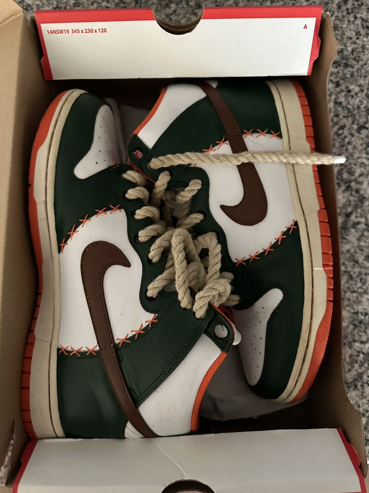 Nike NIKE CUSTOM DUNK HI Size US 10 / EU 43 - 2 Thumbnail
