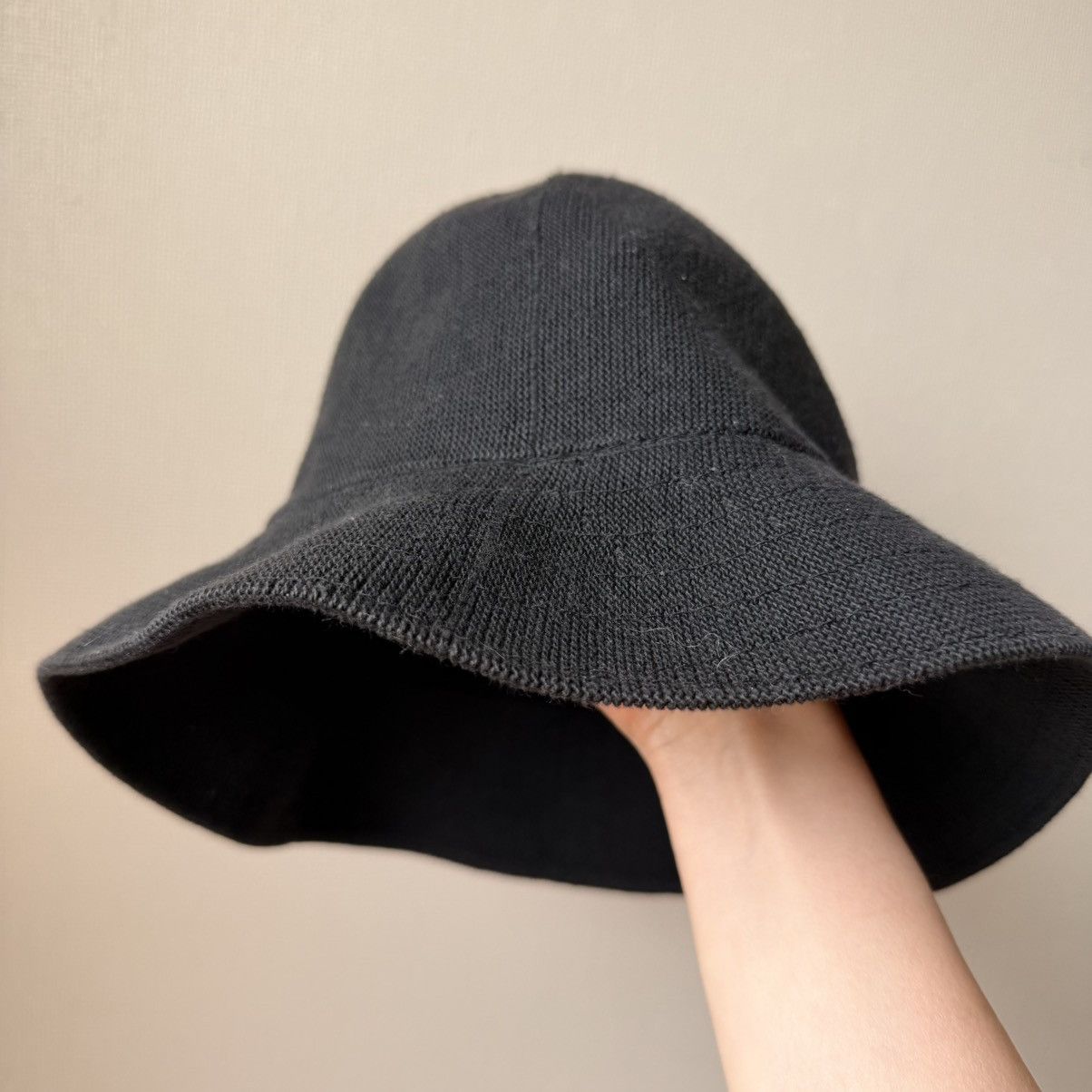 Kangol Kangol Cotton Crusher Bucket Hat Black England Metal Logo Size ONE SIZE - 5 Thumbnail