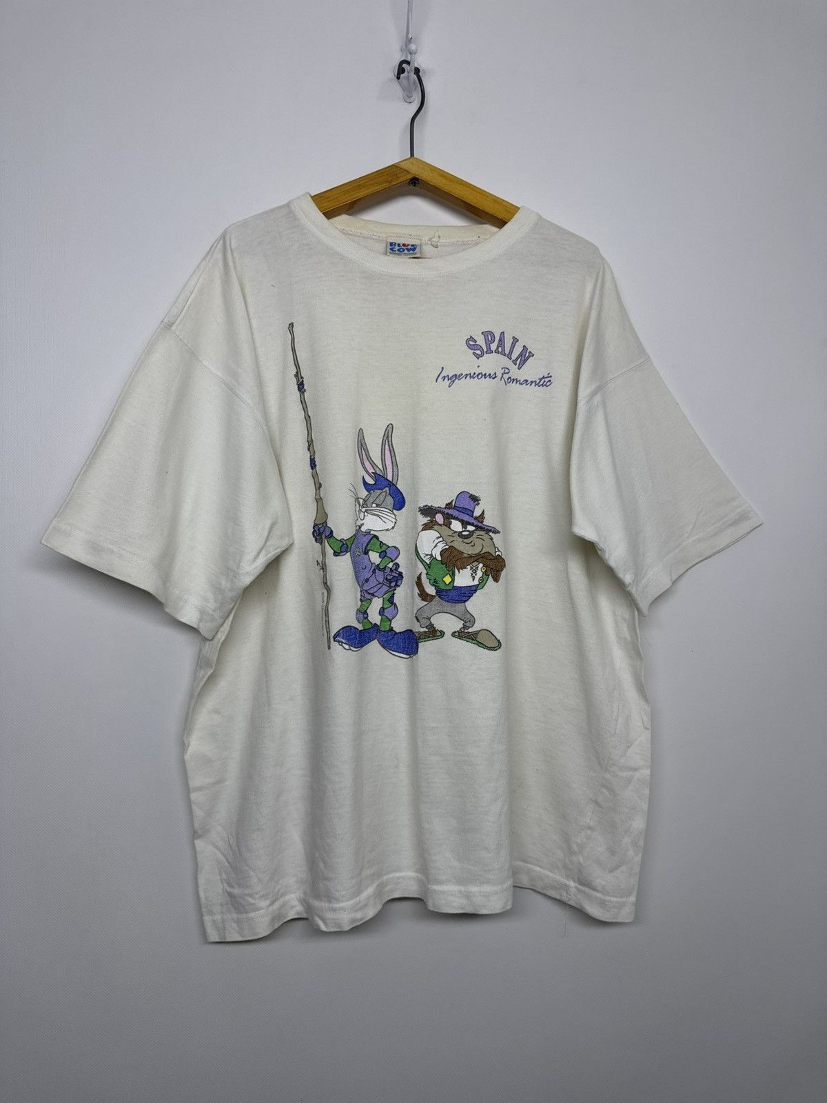 Disney Vintage 90s Looney tunes Orlando Magic t-shirt Size US XL / EU 56 / 4 - 2 Thumbnail