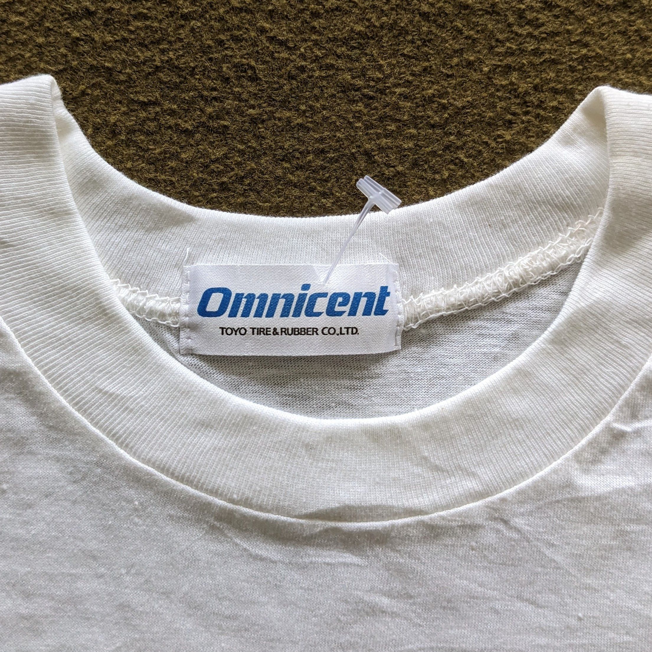 Vintage Vintage 90's OMNICENT Motorsports Racing T-shirt Size US L / EU 52-54 / 3 - 5 Thumbnail