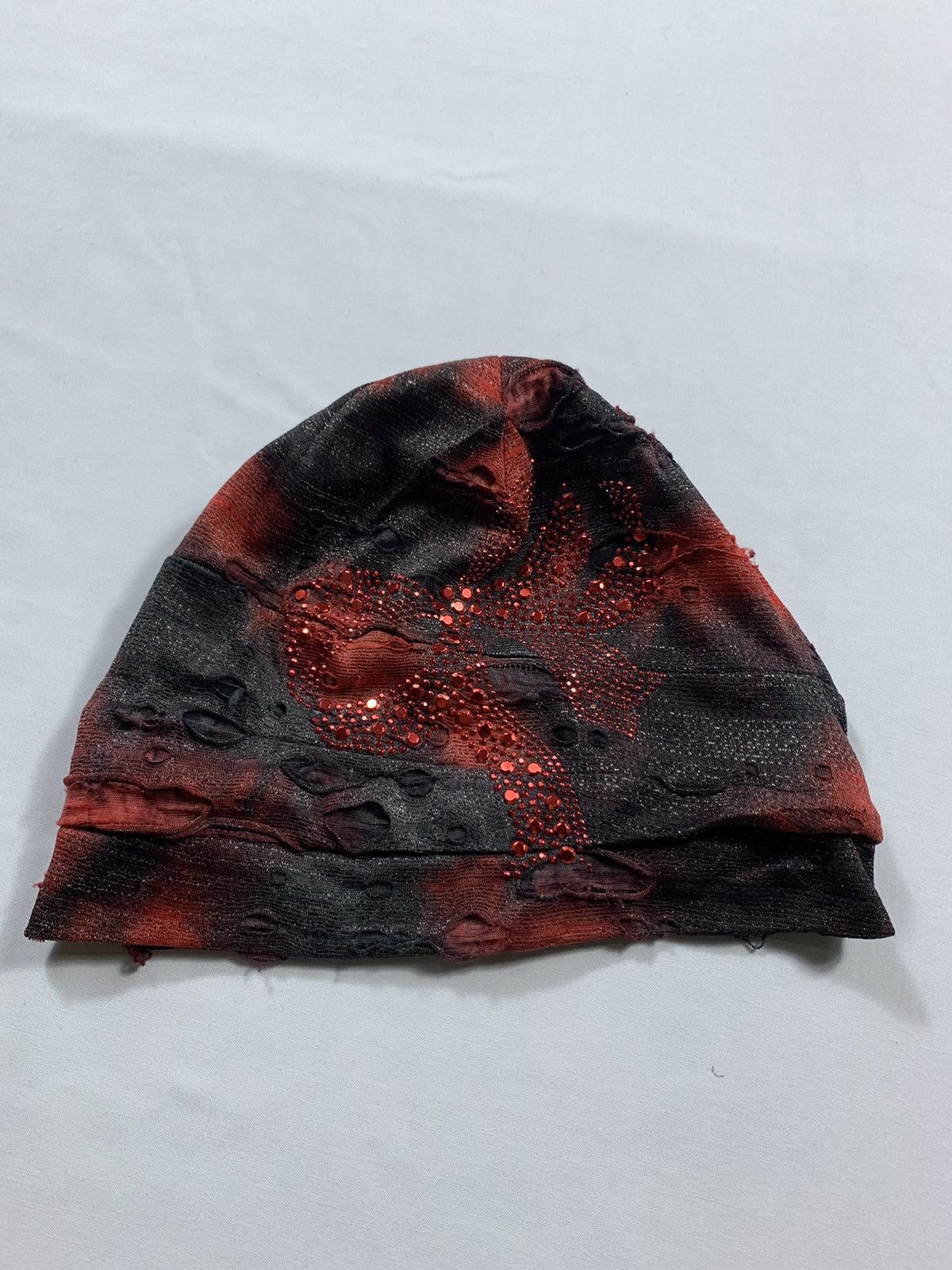 14th Addiction Undefined Japanese Distressed Beanie Hats ☠️☠️ Size ONE SIZE - 3 Thumbnail