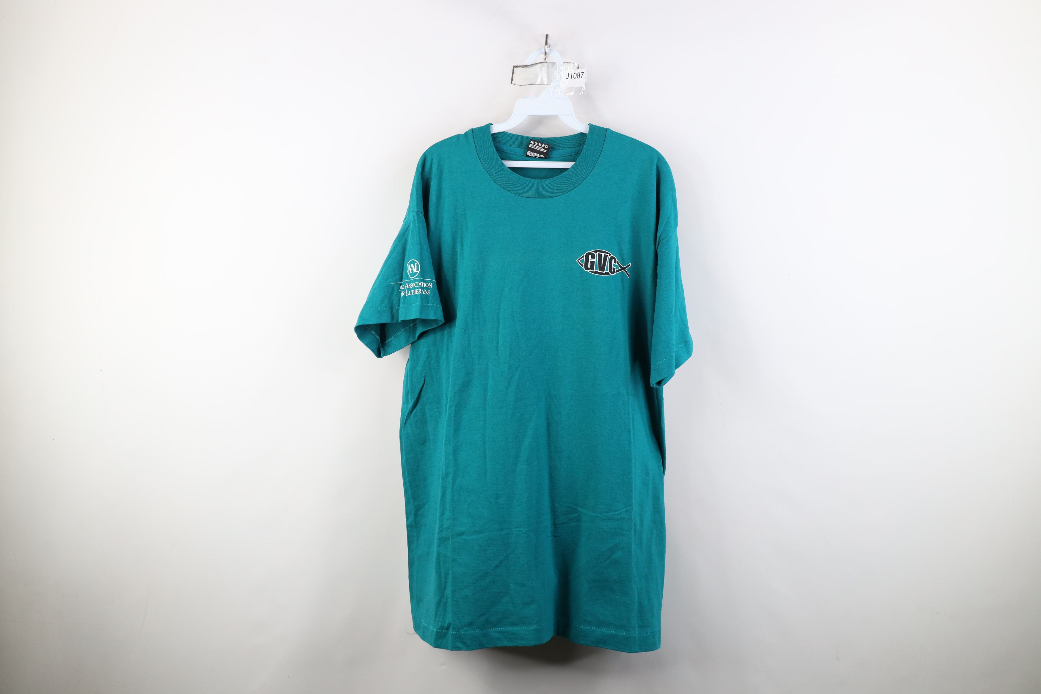 Vintage Vintage 90s Christian River of Hope ELCA Youth T-Shirt USA Size US XL / EU 56 / 4 - 1 Thumbnail