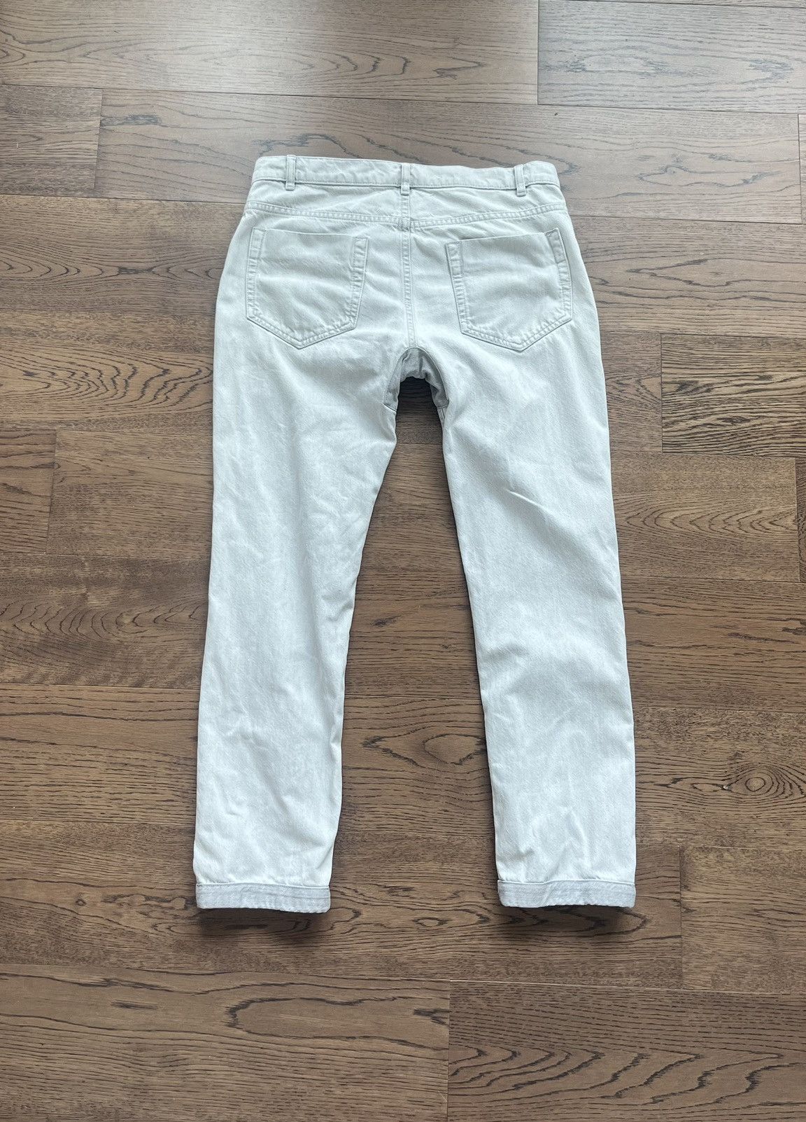 Maison Margiela Early Martin Margiela Line 10 Off White Denim Patched Jeans Size US 32 / EU 48 - 20 Thumbnail