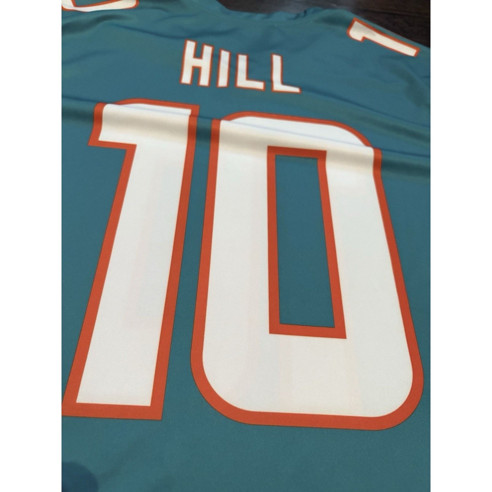 Nike NFL XL Men’s #10 Tyreek Hill Miami Dolphins Game Jersey