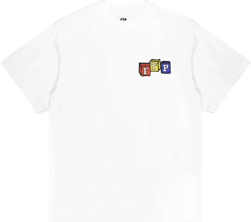 Fuck The Population FTP BLOCK TEE LARGE Size US L / EU 52-54 / 3 - 1 Thumbnail