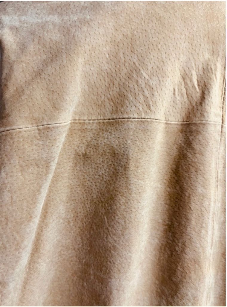 Other Vintage Bagatelle Tan Leather Shirt Jacket (S) – Unisex Size US S / EU 44-46 / 1 - 7 Thumbnail