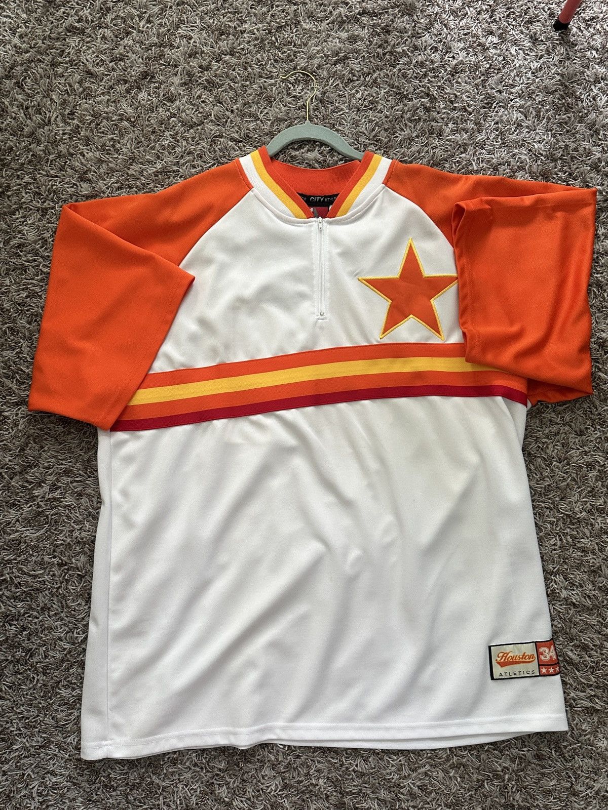 Other Athletics Houston Astros vintage jersey Size US XXL / EU 58 / 5 - 1 Thumbnail