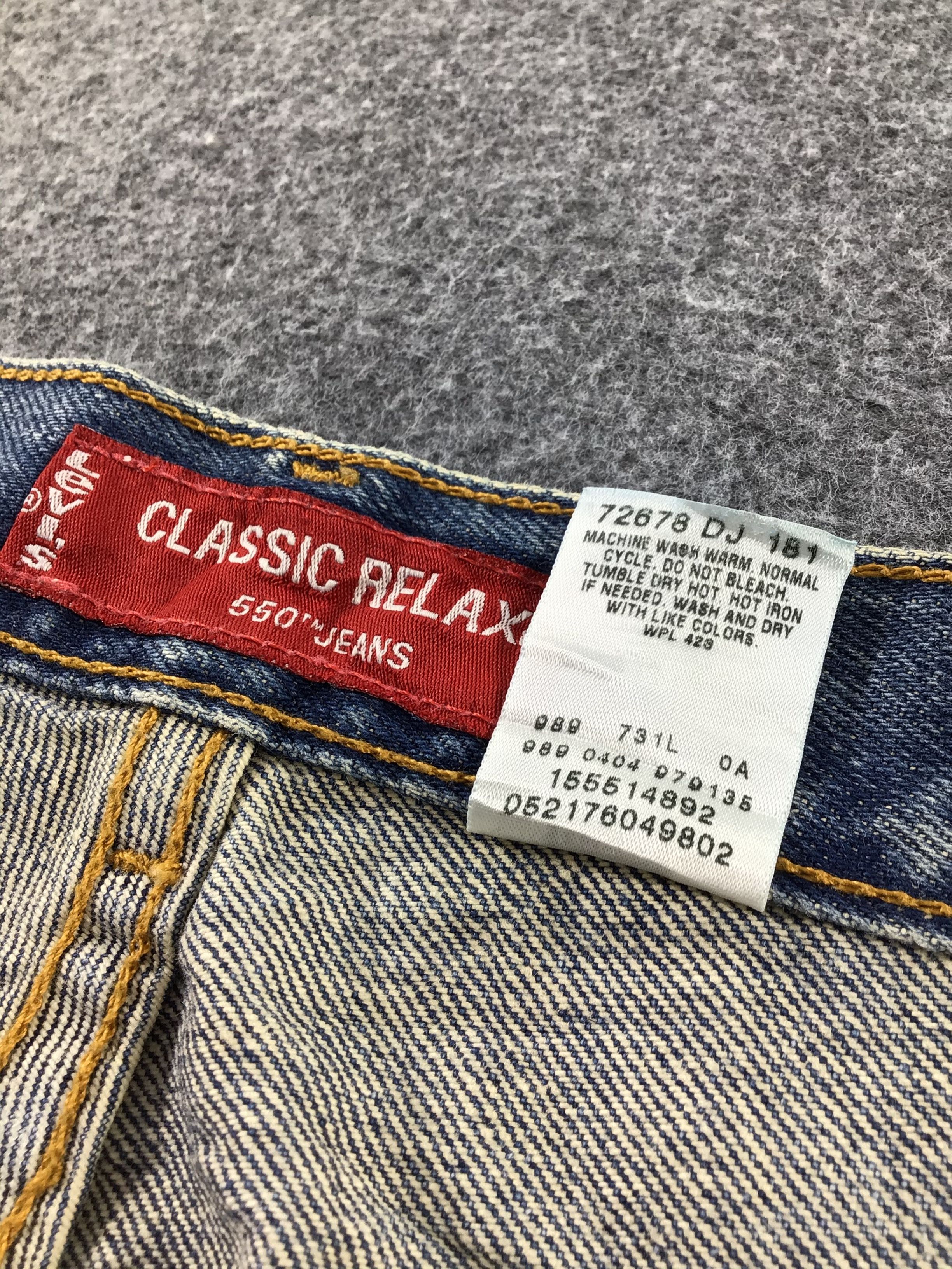 Levi's Vintage Levis 550 Jeans-J660 Size US 36 / EU 52 - 10 Thumbnail