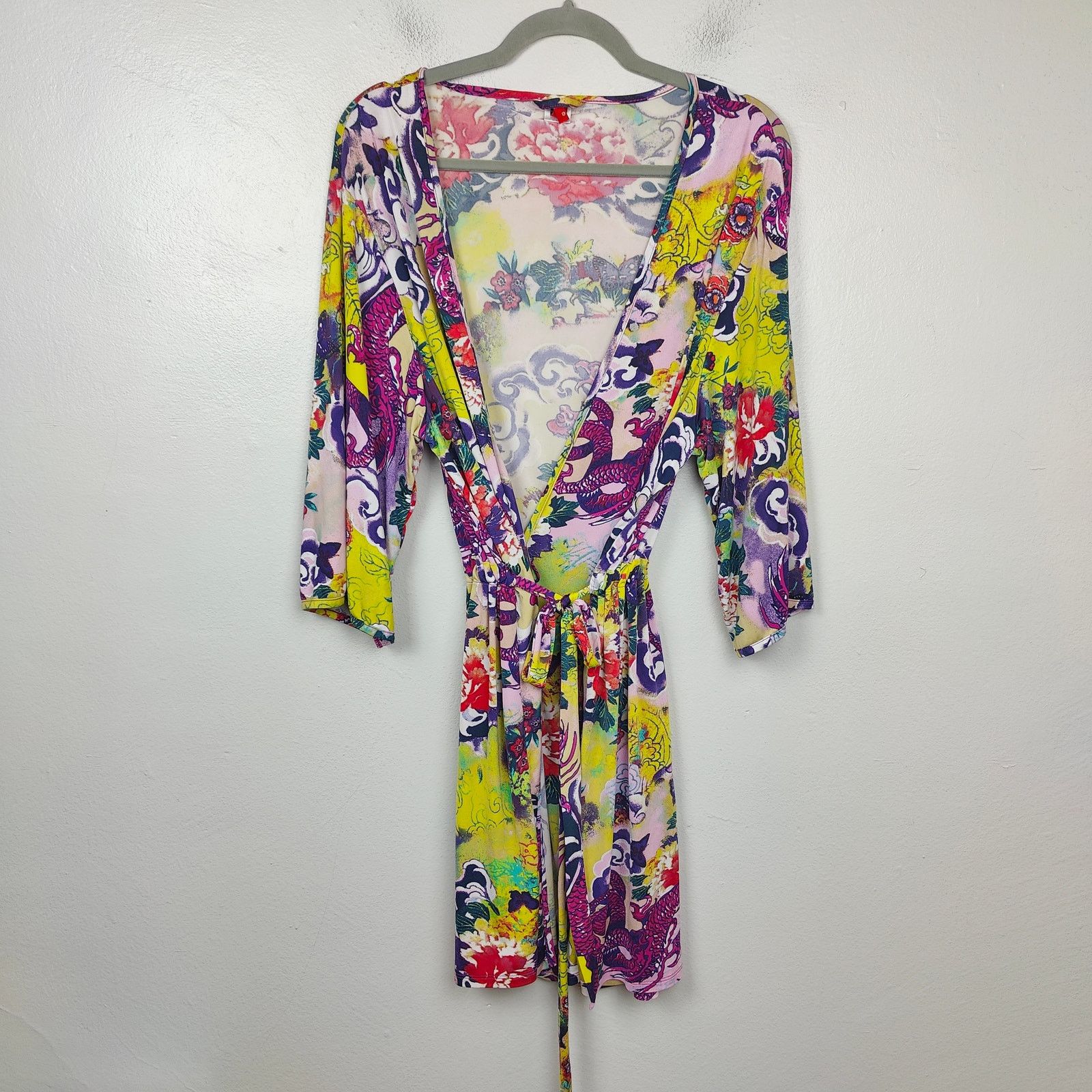Other Josie Natorie Multicolored Kimono Robe Womens XL Purple Size XL / US 12-14 / IT 48-50 - 1 Thumbnail